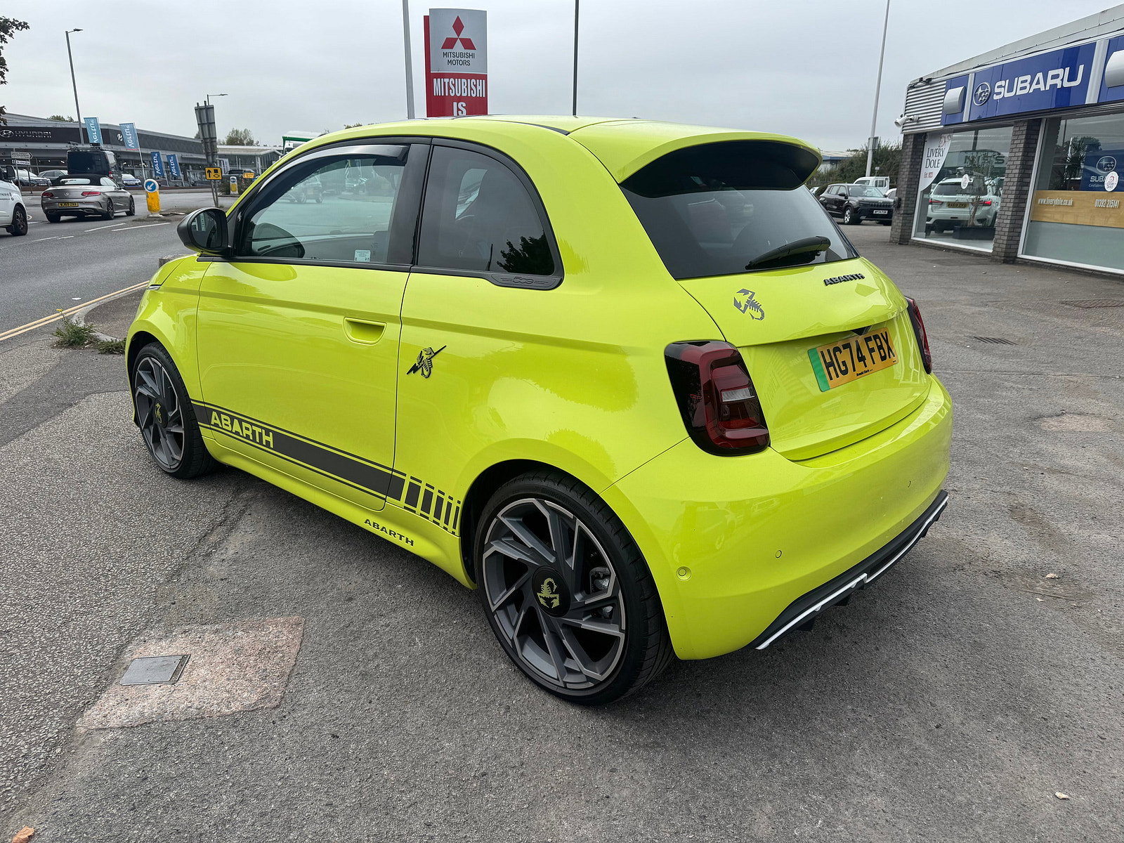 Abarth 500e 42kWh Tourismo Hatchback 3dr Electric Auto (155 ps) 3dr Automatic 2024