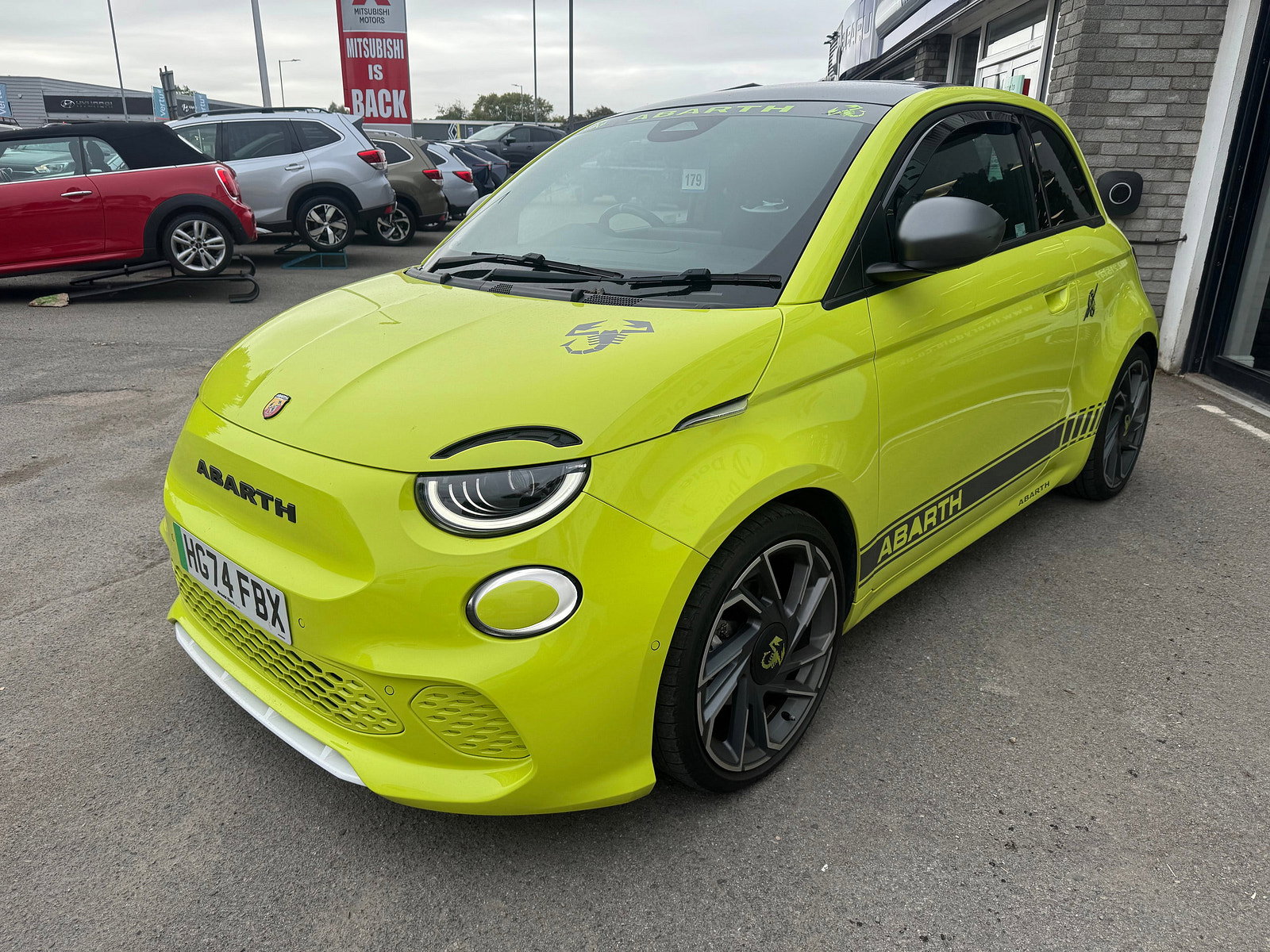 Abarth 500e 42kWh Tourismo Hatchback 3dr Electric Auto (155 ps) 3dr Automatic 2024