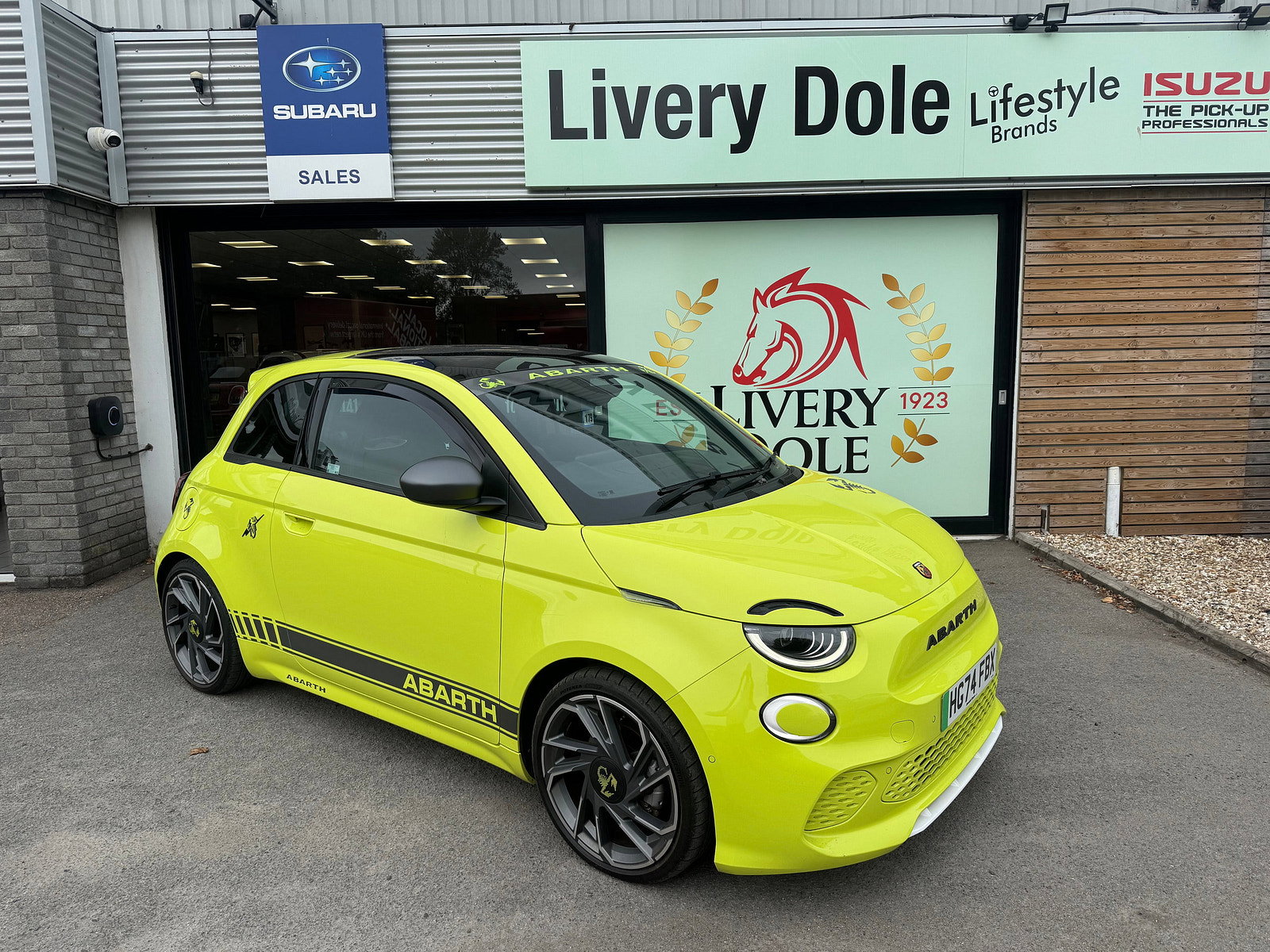 Abarth 500e 42kWh Tourismo Hatchback 3dr Electric Auto (155 ps) 3dr Automatic 2024