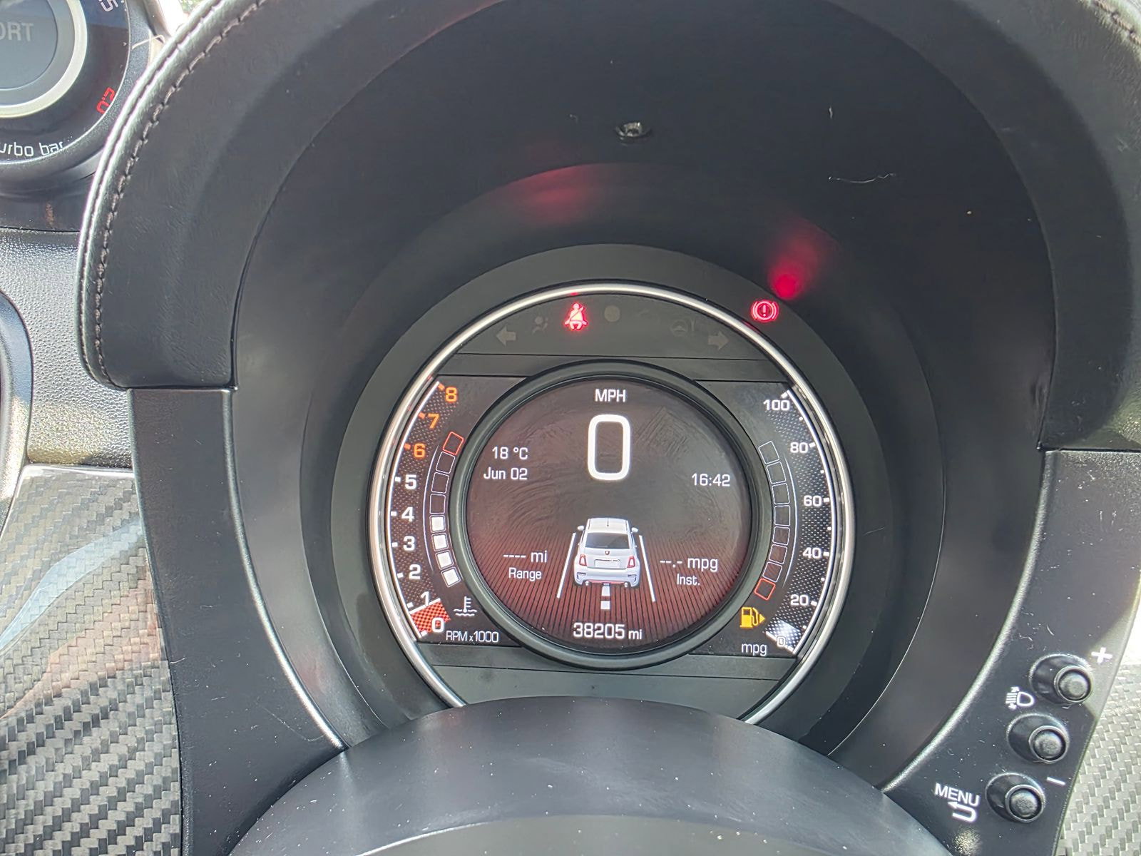 Abarth 695 1.4 T-Jet Rivale Hatchback 3dr Petrol Manual Euro 6 (180 bhp) 3dr Manual 2018