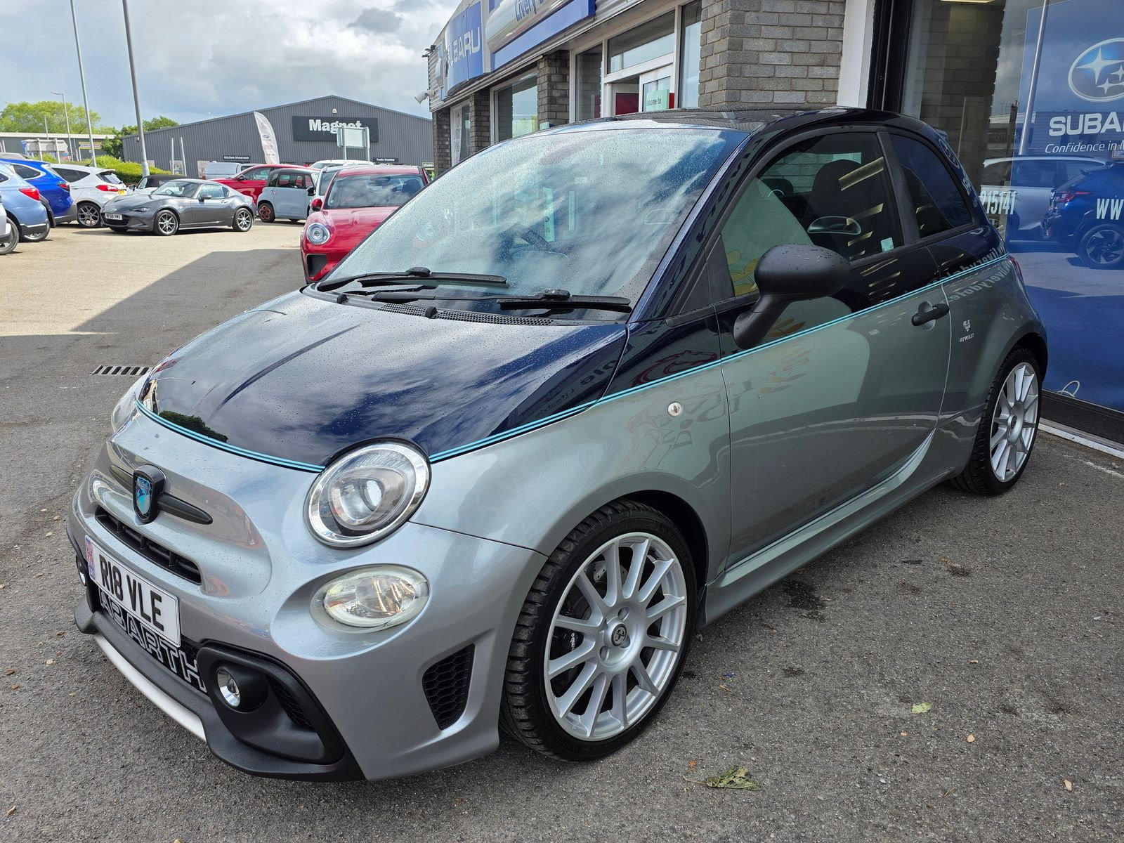 Abarth 695 1.4 T-Jet Rivale Hatchback 3dr Petrol Manual Euro 6 (180 bhp) 3dr Manual 2018