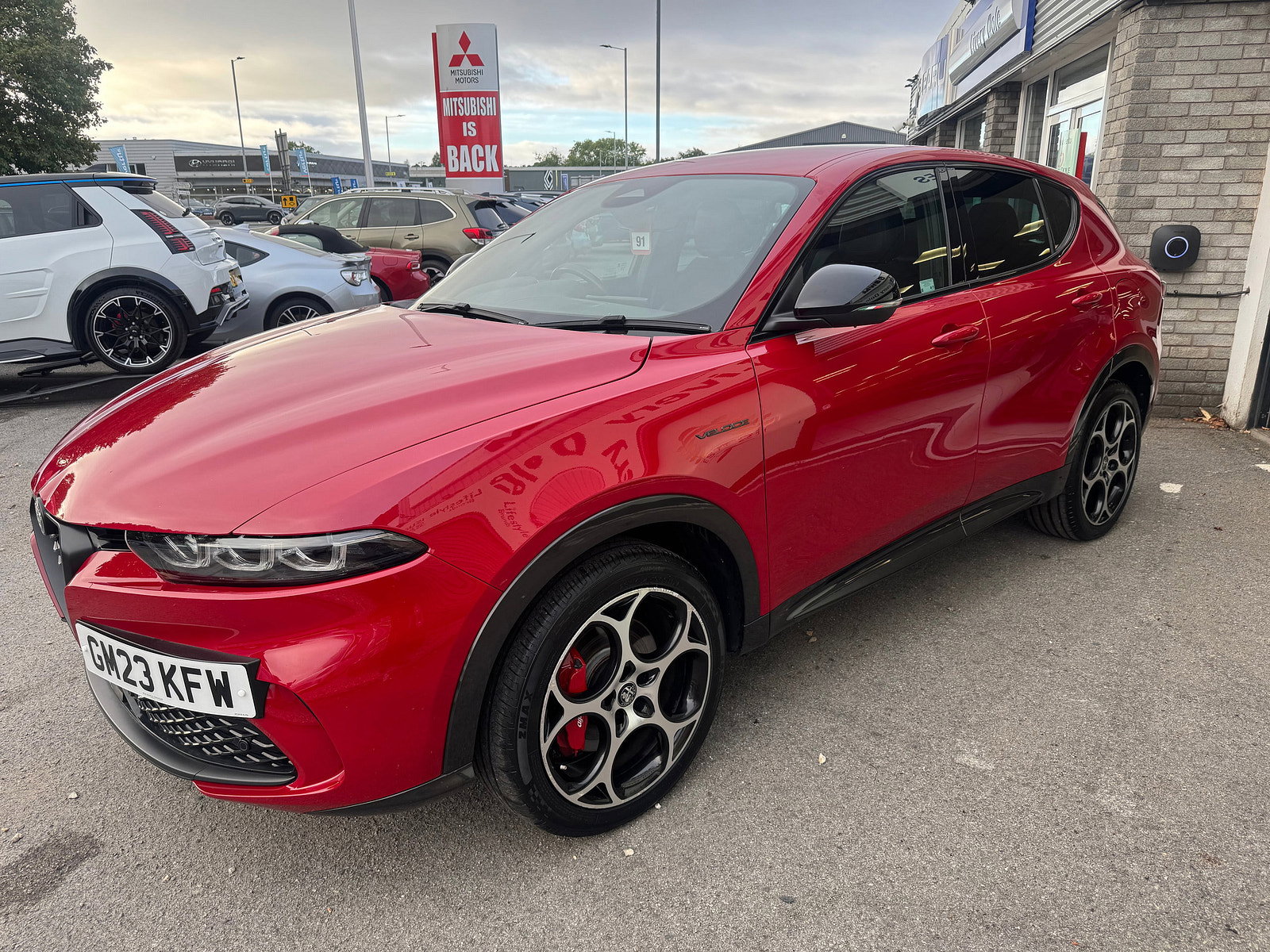 Alfa Romeo Tonale 1.3 VGT 15.5kWh Veloce SUV 5dr Petrol Plug-in Hybrid Auto Q4 AWD Euro 6 (280 ps) 5dr Automatic 2023