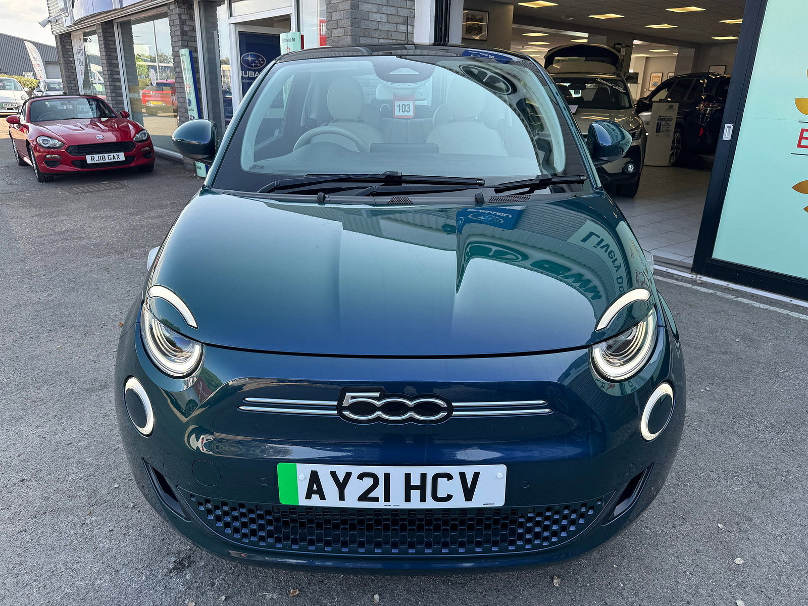 Fiat 500e 42kWh La Prima Hatchback 3dr Electric Auto (118 ps) 3dr Automatic 2021