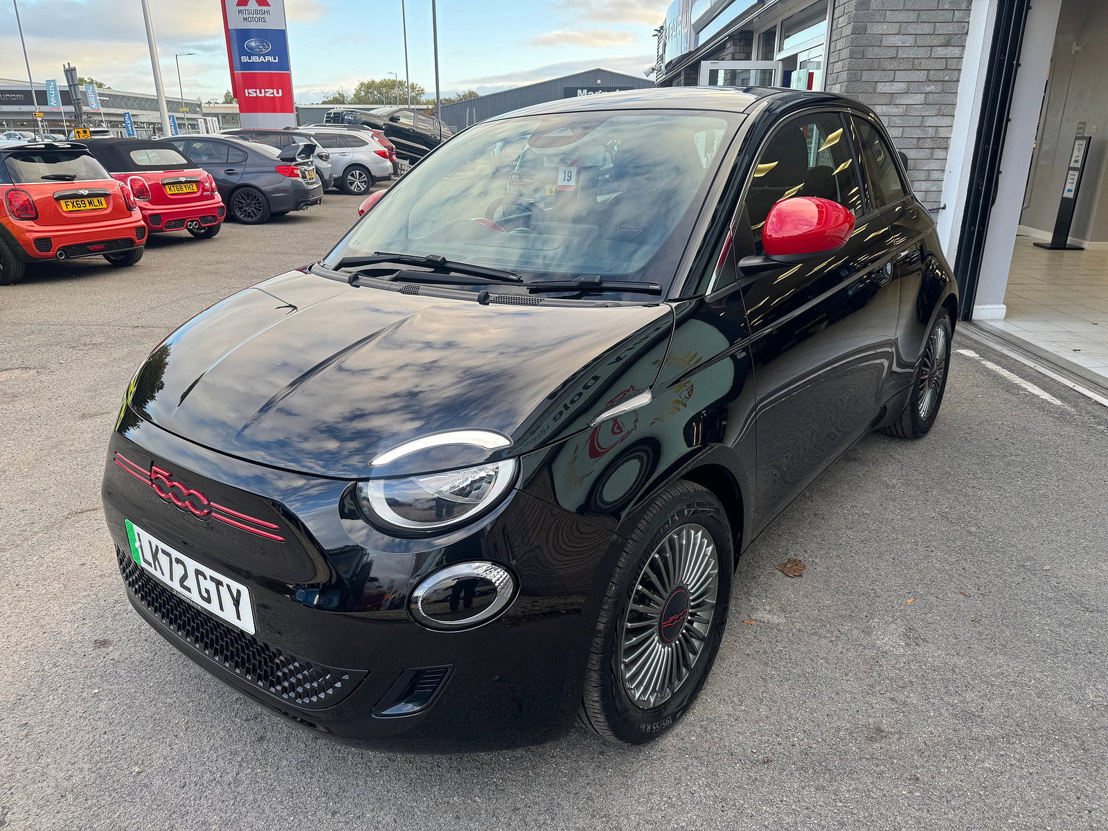 Fiat 500e 42kWh RED Hatchback 3dr Electric Auto (118 ps) 3dr Automatic 2022