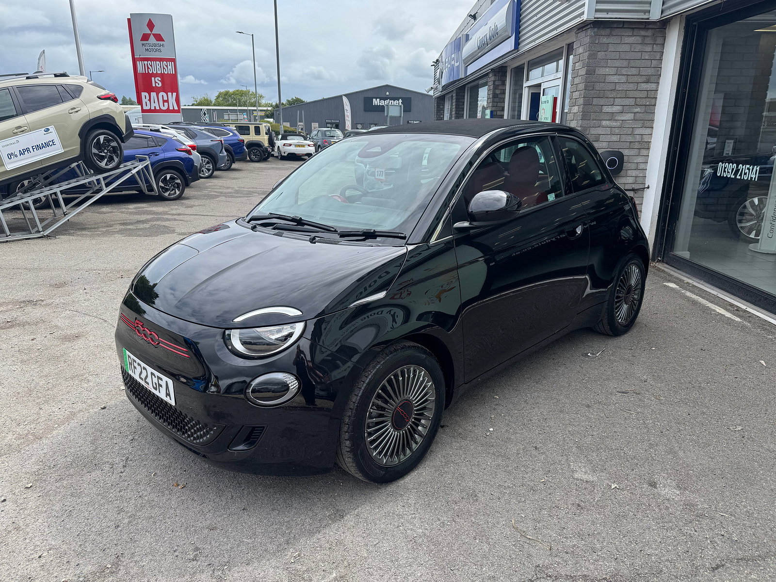 Fiat 500e C 42kWh RED Convertible 2dr Electric Auto (118 ps) 2dr Automatic 2022
