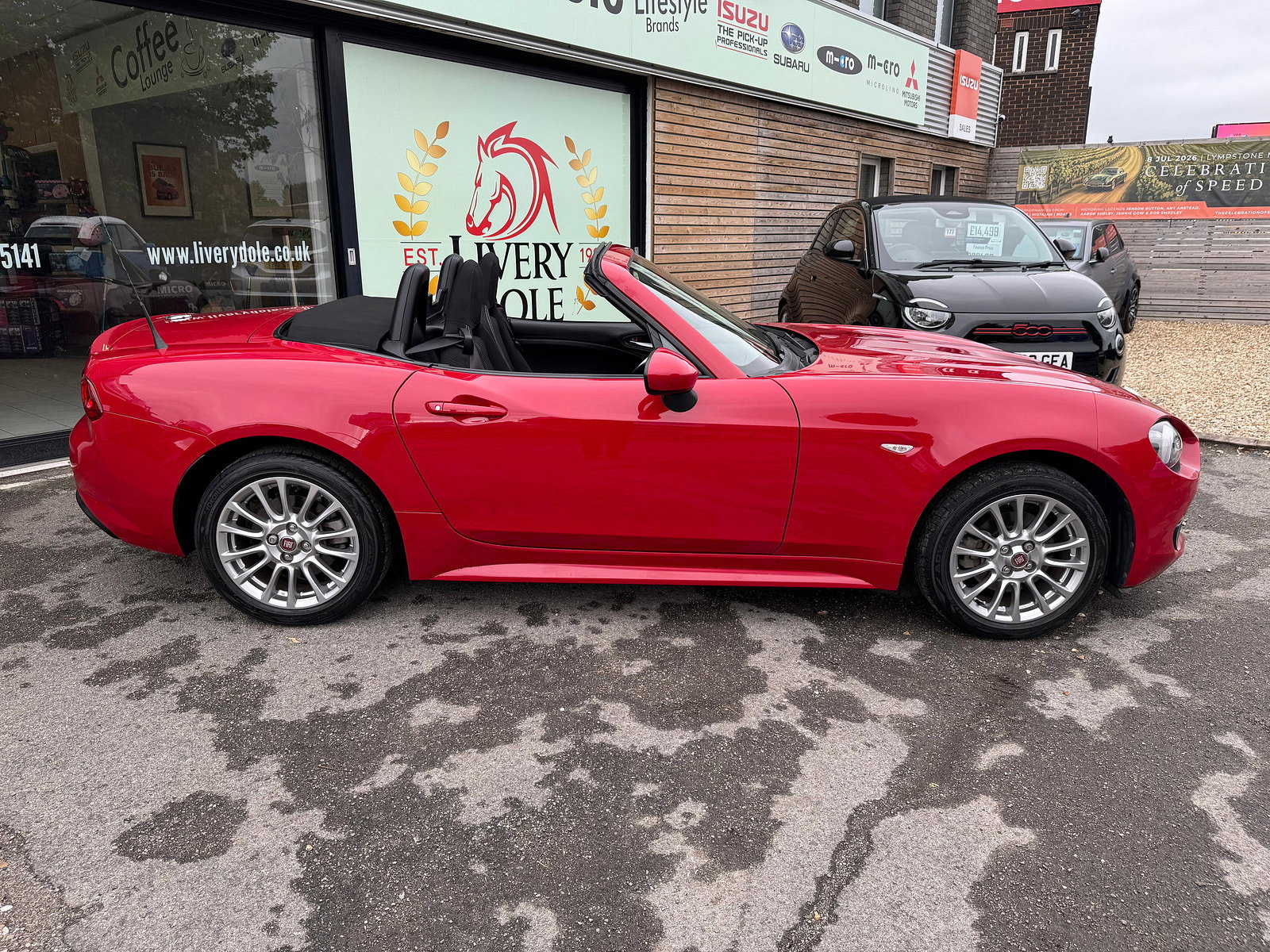 Fiat 124 Spider 1.4 MultiAir Classica Convertible 2dr Petrol Euro 6 (140 ps) 2dr Manual 2018