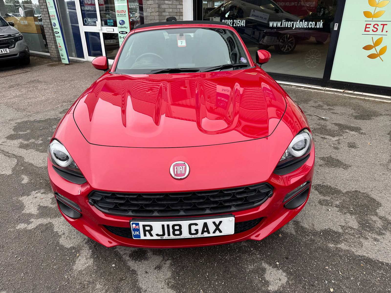 Fiat 124 Spider 1.4 MultiAir Classica Convertible 2dr Petrol Euro 6 (140 ps) 2dr Manual 2018