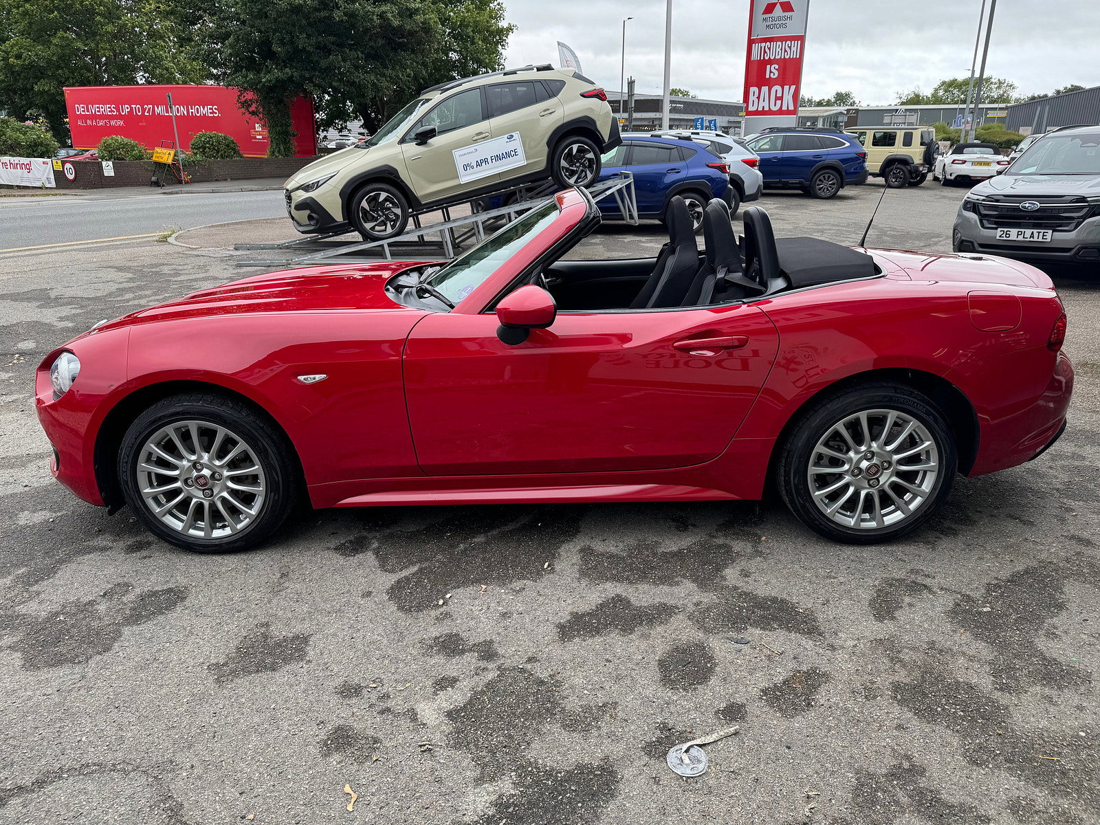 Fiat 124 Spider 1.4 MultiAir Classica Convertible 2dr Petrol Euro 6 (140 ps) 2dr Manual 2018