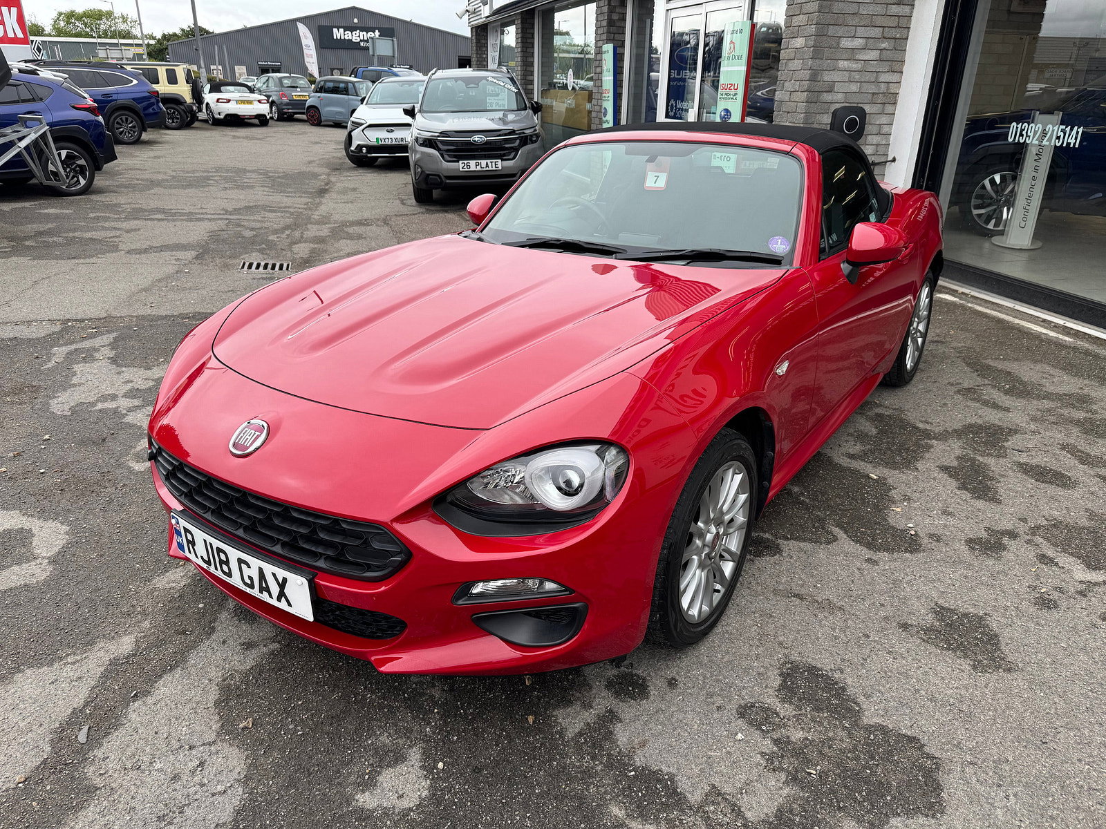 Fiat 124 Spider 1.4 MultiAir Classica Convertible 2dr Petrol Euro 6 (140 ps) 2dr Manual 2018
