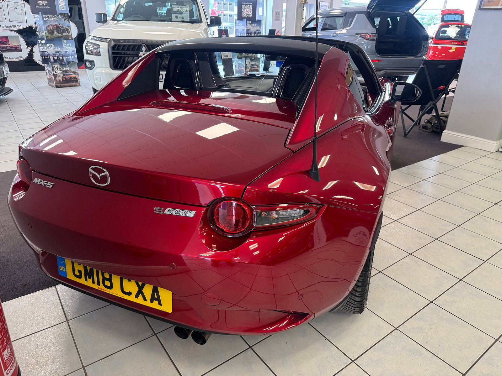 Mazda MX-5 RF 2.0 SKYACTIV-G SE-L Nav Convertible 2dr Petrol Manual Euro 6 (160 ps) 2dr Manual 2018