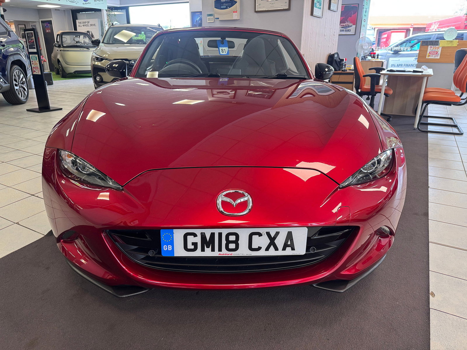 Mazda MX-5 RF 2.0 SKYACTIV-G SE-L Nav Convertible 2dr Petrol Manual Euro 6 (160 ps) 2dr Manual 2018