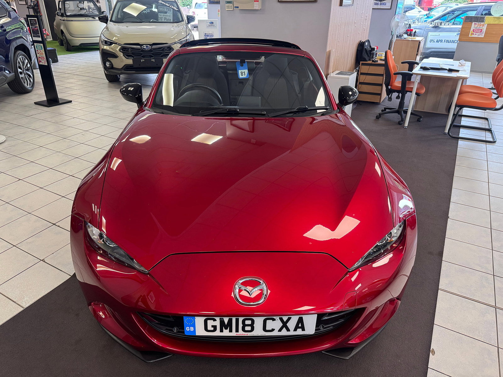 Mazda MX-5 RF 2.0 SKYACTIV-G SE-L Nav Convertible 2dr Petrol Manual Euro 6 (160 ps) 2dr Manual 2018