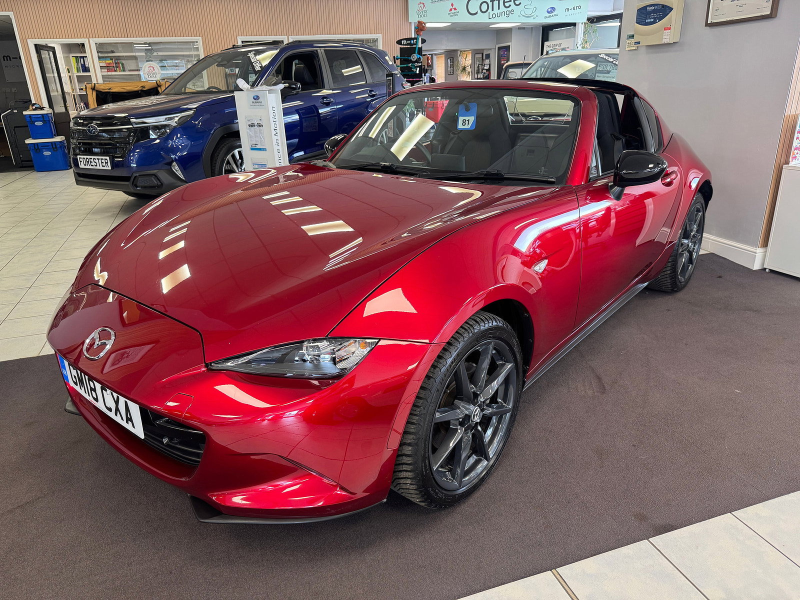 Mazda MX-5 RF 2.0 SKYACTIV-G SE-L Nav Convertible 2dr Petrol Manual Euro 6 (160 ps) 2dr Manual 2018