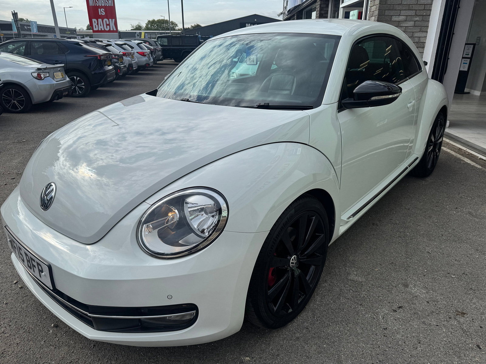 Volkswagen Beetle 2.0 TSI Turbo Black Hatchback 3dr Petrol DSG Euro 5 (210 ps) 3dr Automatic 2015