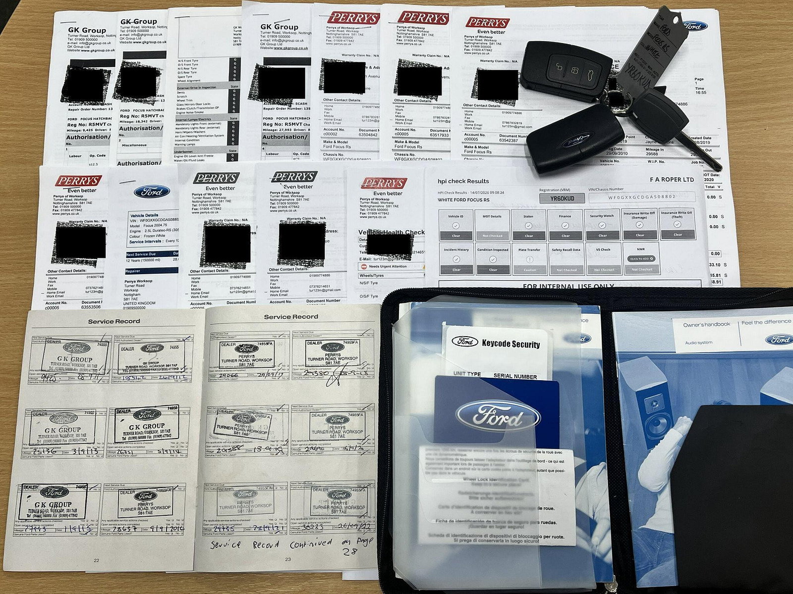 Ford Focus 2.5 RS 3dr 3dr Manual 2010