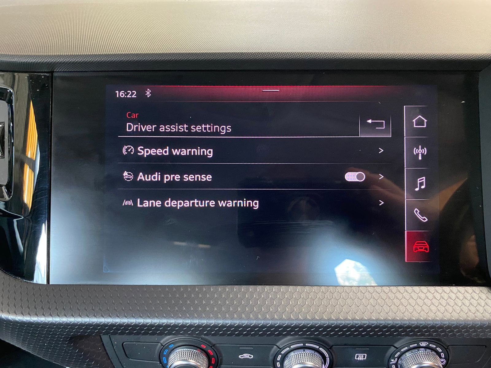 Audi A1 1.0 TFSI 30 Sport Sportback 5dr Petrol S Tronic Euro 6 (s/s) (116 ps) 5dr Automatic 2019
