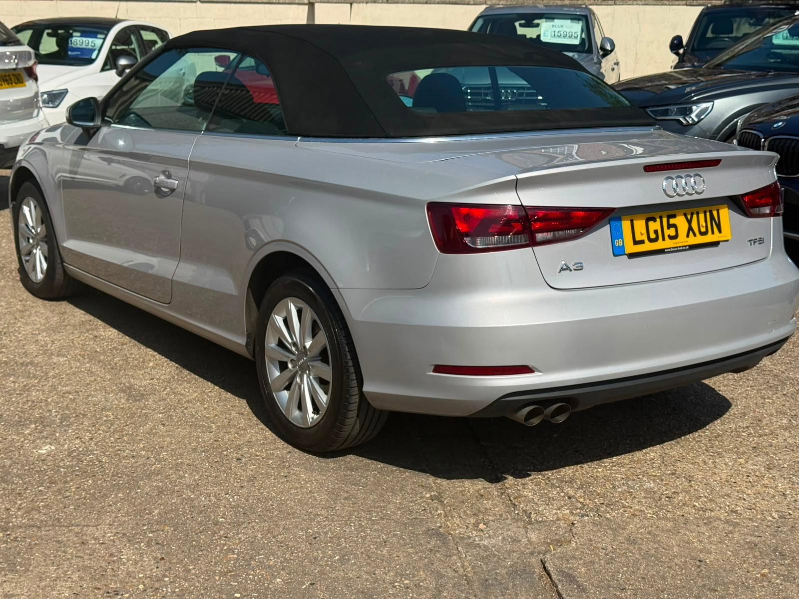 Audi A3 Cabriolet 1.4 TFSI CoD SE Convertible 2dr Petrol Manual Euro 6 (s/s) (150 ps) 2dr Manual 2015