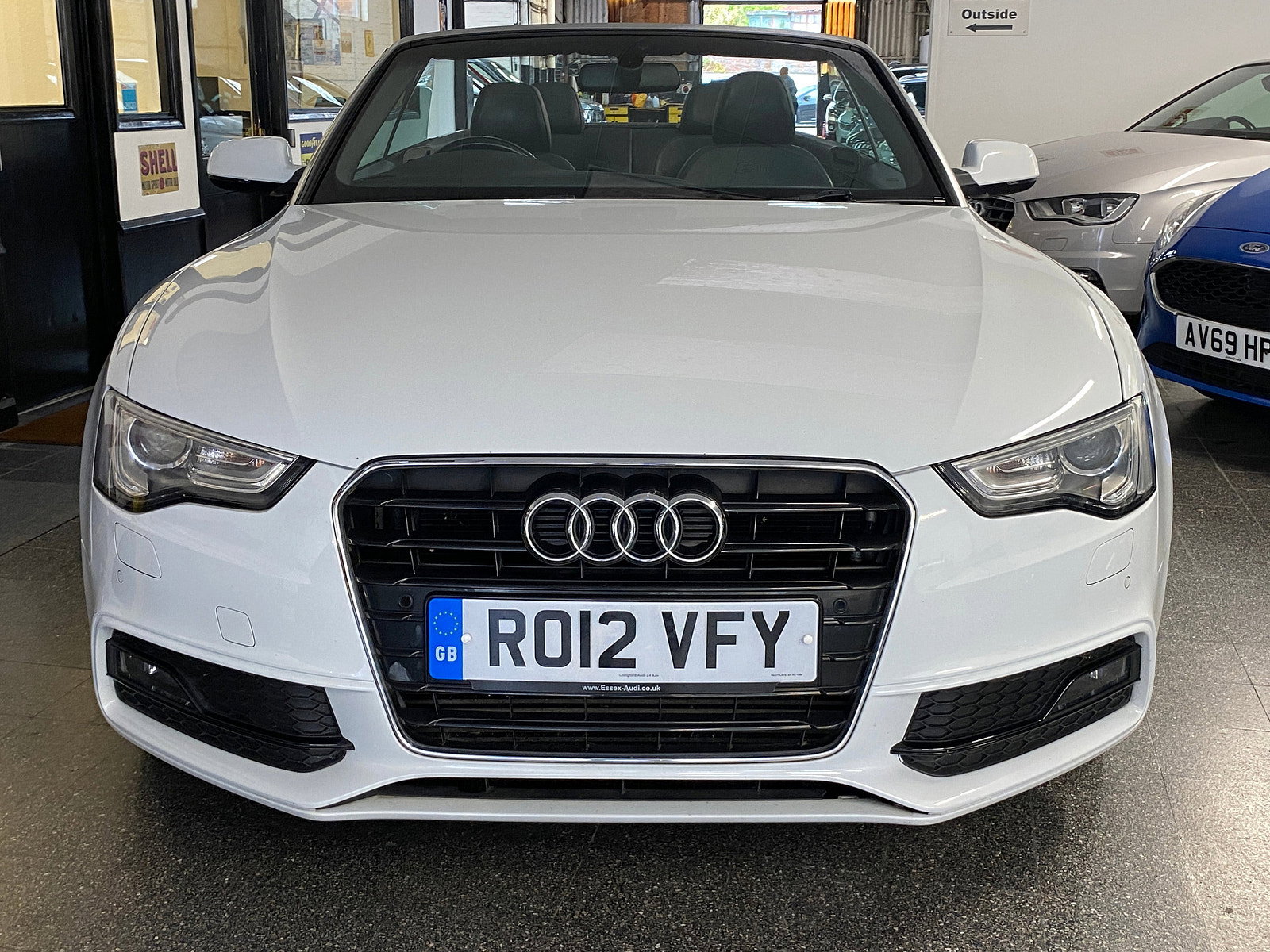 Audi A5 Cabriolet 2.0 TFSI S line Convertible 2dr Petrol Multitronic Euro 5 (s/s) (211 ps) 2dr Automatic 2012