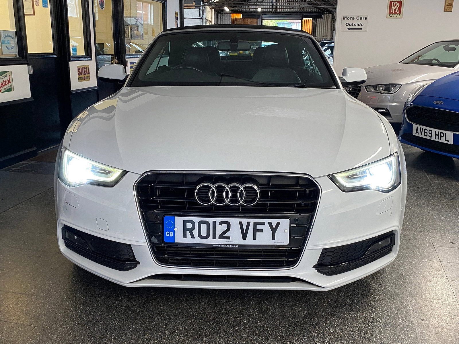 Audi A5 Cabriolet 2.0 TFSI S line Convertible 2dr Petrol Multitronic Euro 5 (s/s) (211 ps) 2dr Automatic 2012