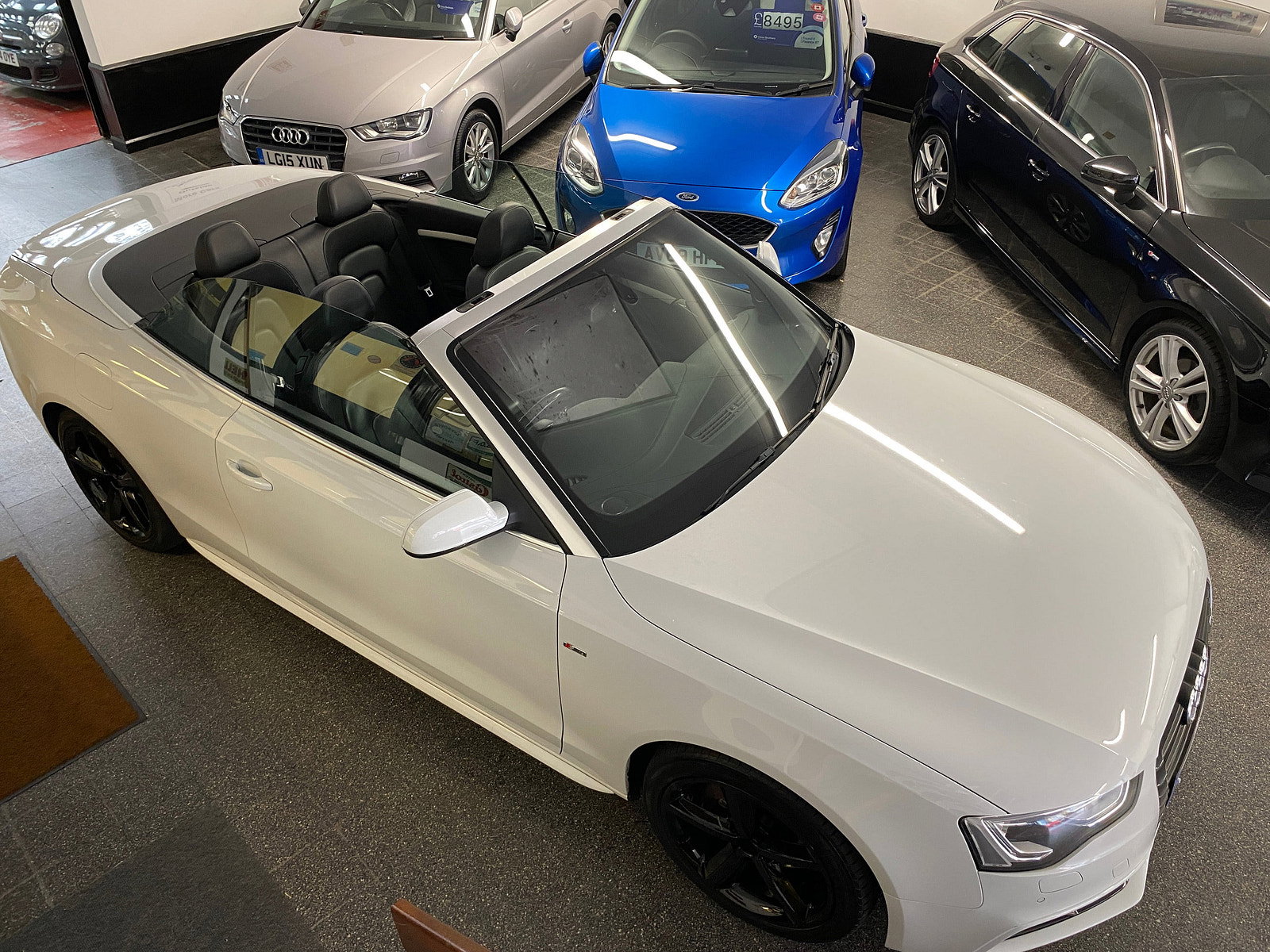 Audi A5 Cabriolet 2.0 TFSI S line Convertible 2dr Petrol Multitronic Euro 5 (s/s) (211 ps) 2dr Automatic 2012
