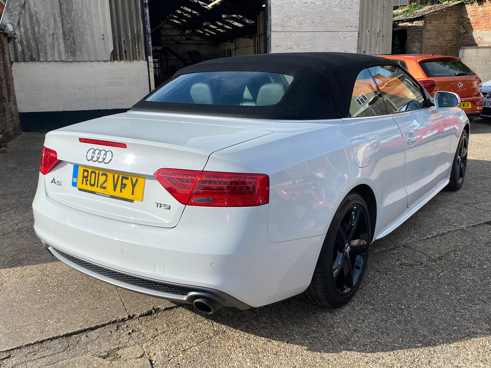 Audi A5 Cabriolet 2.0 TFSI S line Convertible 2dr Petrol Multitronic Euro 5 (s/s) (211 ps) 2dr Automatic 2012