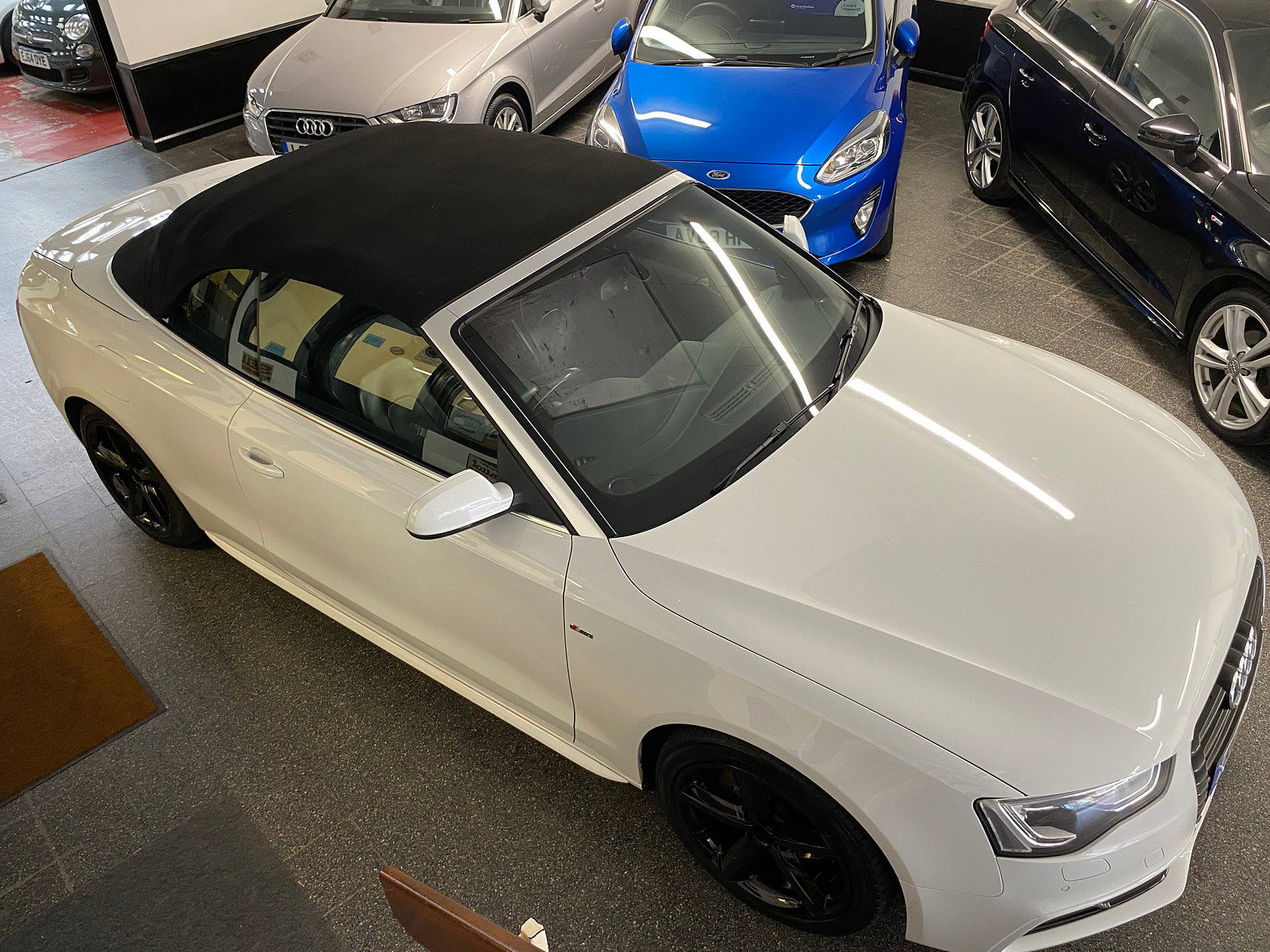 Audi A5 Cabriolet 2.0 TFSI S line Convertible 2dr Petrol Multitronic Euro 5 (s/s) (211 ps) 2dr Automatic 2012