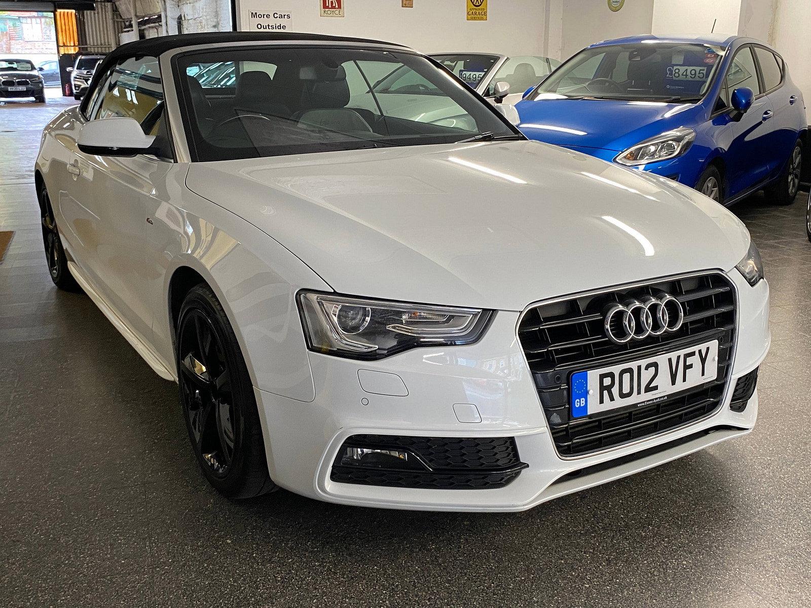 Audi A5 Cabriolet 2.0 TFSI S line Convertible 2dr Petrol Multitronic Euro 5 (s/s) (211 ps) 2dr Automatic 2012