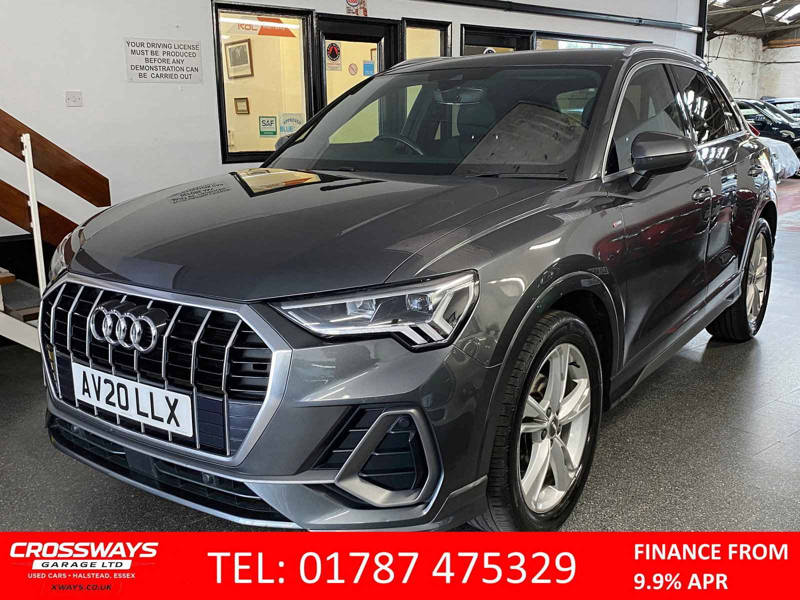 Audi Q3 1.5 TFSI CoD 35 S line SUV 5dr Petrol S Tronic Euro 6 (s/s) (150 ps) 5dr Automatic 2020