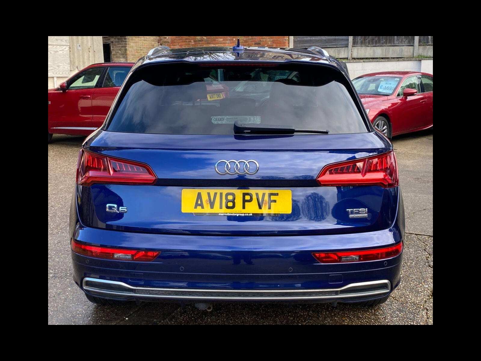 Audi Q5 2.0 TFSI S line SUV 5dr Petrol S Tronic quattro Euro 6 (s/s) (252 ps) S Line embossed seats, great spec 5dr Automatic 2018