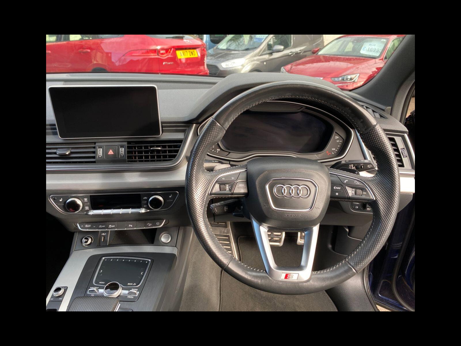 Audi Q5 2.0 TFSI S line SUV 5dr Petrol S Tronic quattro Euro 6 (s/s) (252 ps) S Line embossed seats, great spec 5dr Automatic 2018