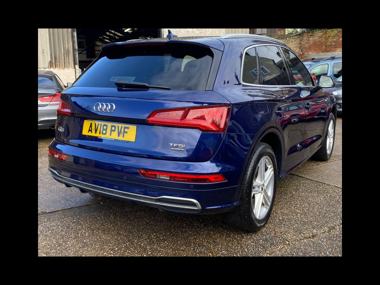 Audi Q5 2.0 TFSI S line SUV 5dr Petrol S Tronic quattro Euro 6 (s/s) (252 ps) S Line embossed seats, great spec 5dr Automatic 2018