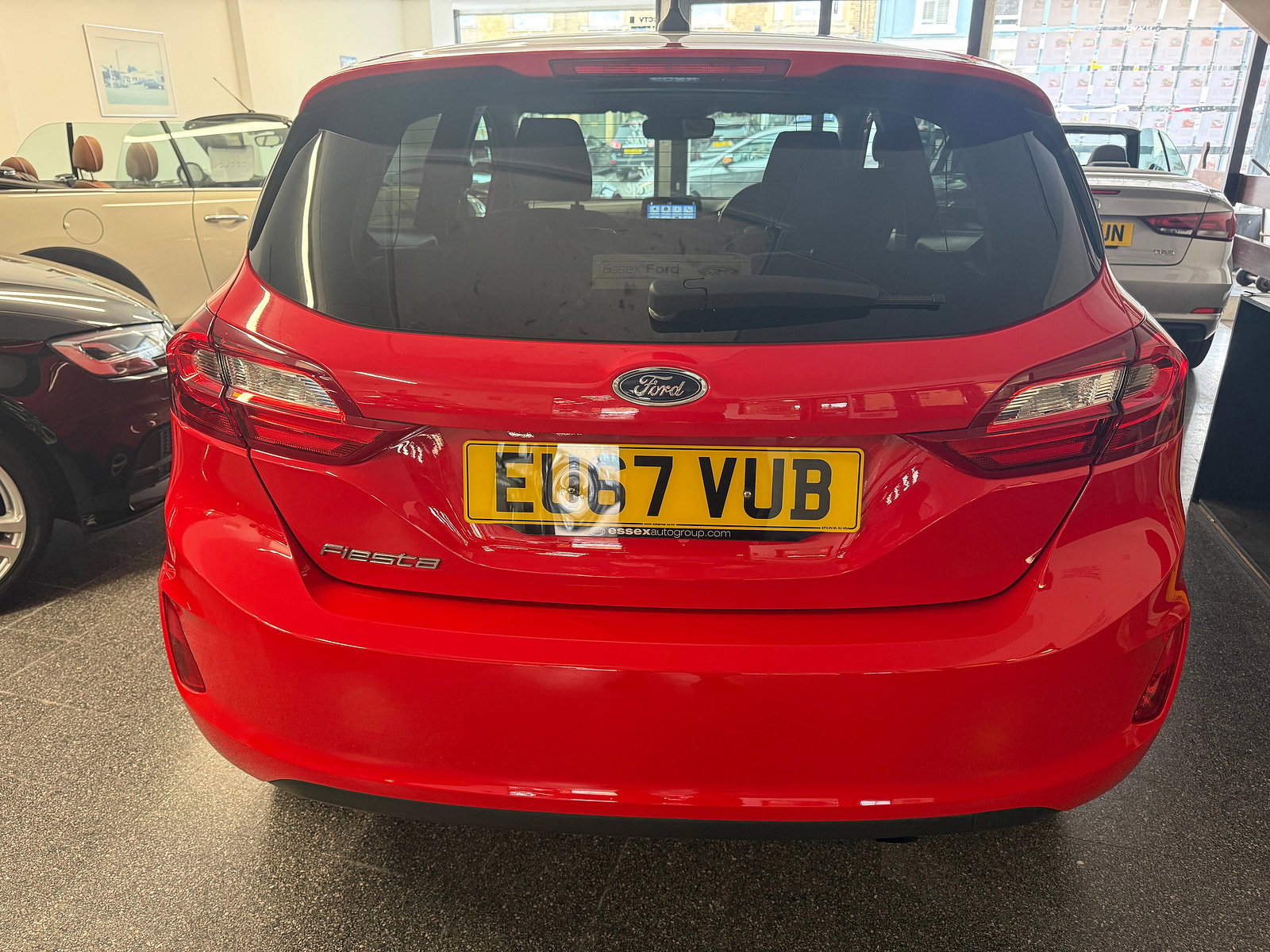 Ford Fiesta 1.0T EcoBoost Titanium Hatchback 5dr Petrol Auto Euro 6 (s/s) (100 ps) 5dr Automatic 2017