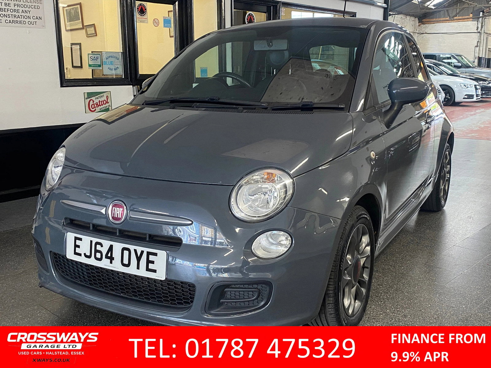 Fiat 500 1.2 S Hatchback 3dr Petrol Manual Euro 6 (s/s) (69 bhp) 3dr Manual 2014