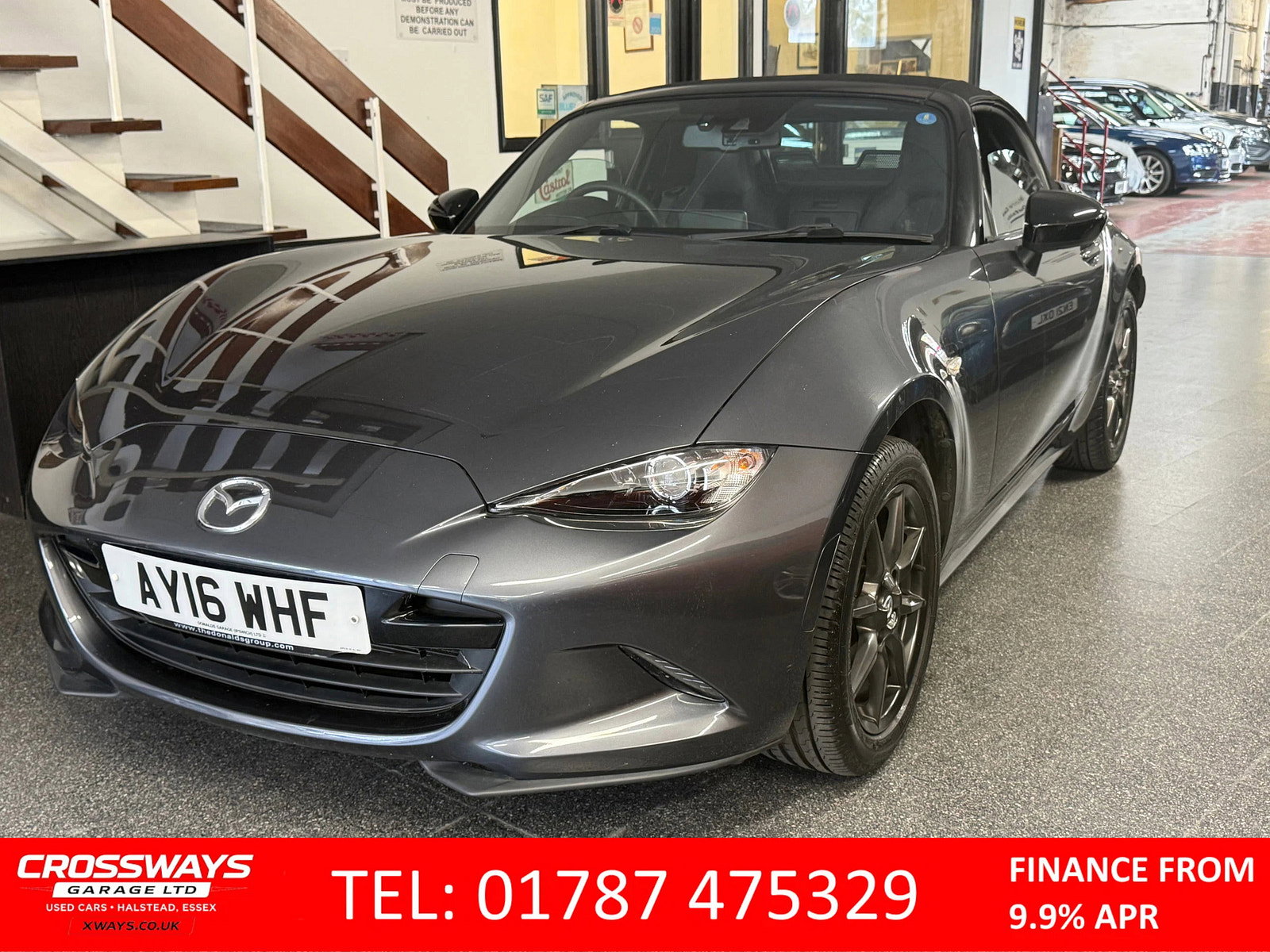 Mazda MX-5 1.5 SKYACTIV-G Sport Nav Convertible 2dr Petrol Manual Euro 6 (131 ps) 2dr Manual 2016