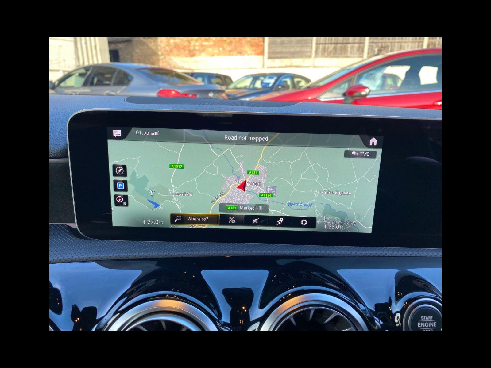 Mercedes-Benz A-CLASS 2.0 A220 AMG Line (Premium) Hatchback 5dr Petrol 7G-DCT Euro 6 (s/s) (190 ps) Reverse Camera, Nav, Bluetooth, PDC 5dr Automatic 2019