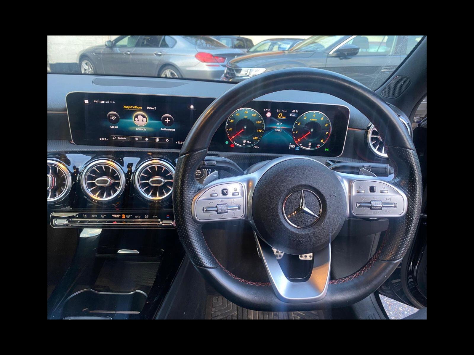 Mercedes-Benz A-CLASS 2.0 A220 AMG Line (Premium) Hatchback 5dr Petrol 7G-DCT Euro 6 (s/s) (190 ps) Reverse Camera, Nav, Bluetooth, PDC 5dr Automatic 2019