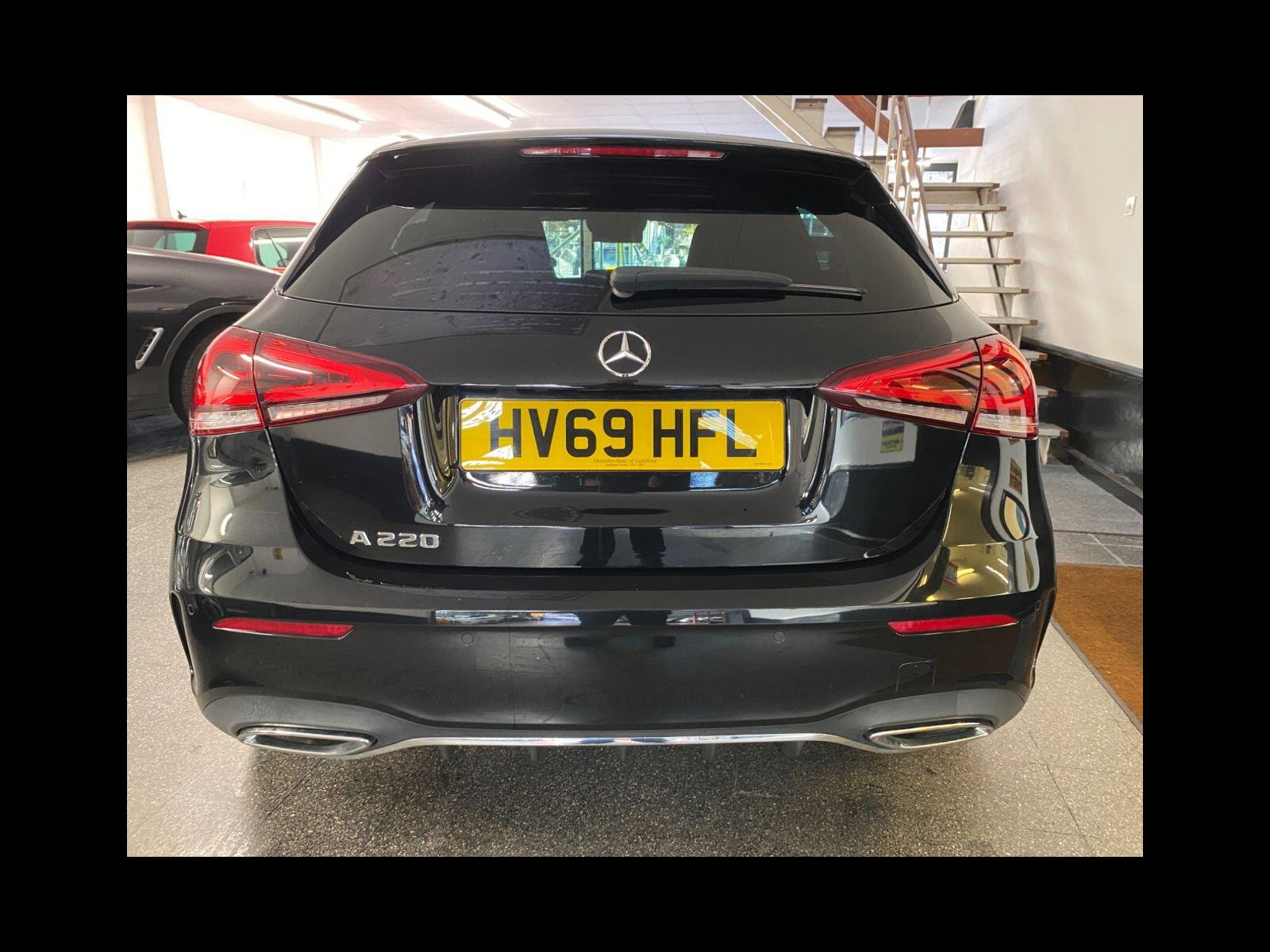 Mercedes-Benz A-CLASS 2.0 A220 AMG Line (Premium) Hatchback 5dr Petrol 7G-DCT Euro 6 (s/s) (190 ps) Reverse Camera, Nav, Bluetooth, PDC 5dr Automatic 2019