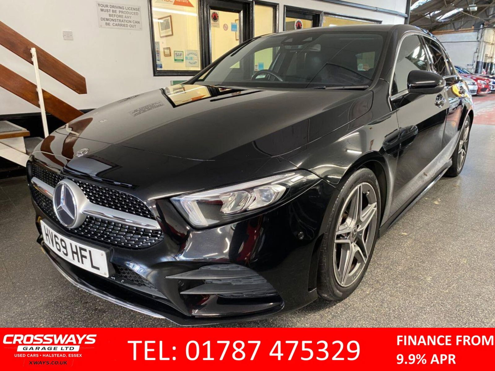 Mercedes-Benz A-CLASS 2.0 A220 AMG Line (Premium) Hatchback 5dr Petrol 7G-DCT Euro 6 (s/s) (190 ps) Reverse Camera, Nav, Bluetooth, PDC 5dr Automatic 2019