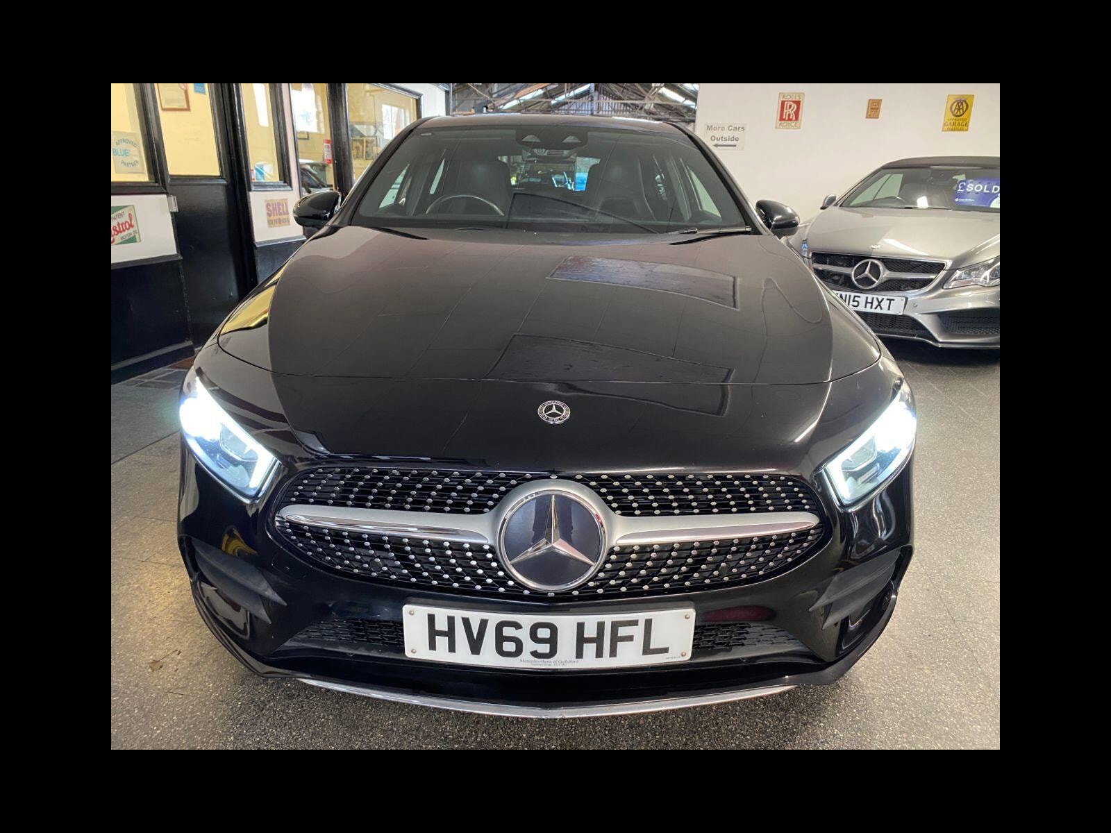 Mercedes-Benz A-CLASS 2.0 A220 AMG Line (Premium) Hatchback 5dr Petrol 7G-DCT Euro 6 (s/s) (190 ps) Reverse Camera, Nav, Bluetooth, PDC 5dr Automatic 2019