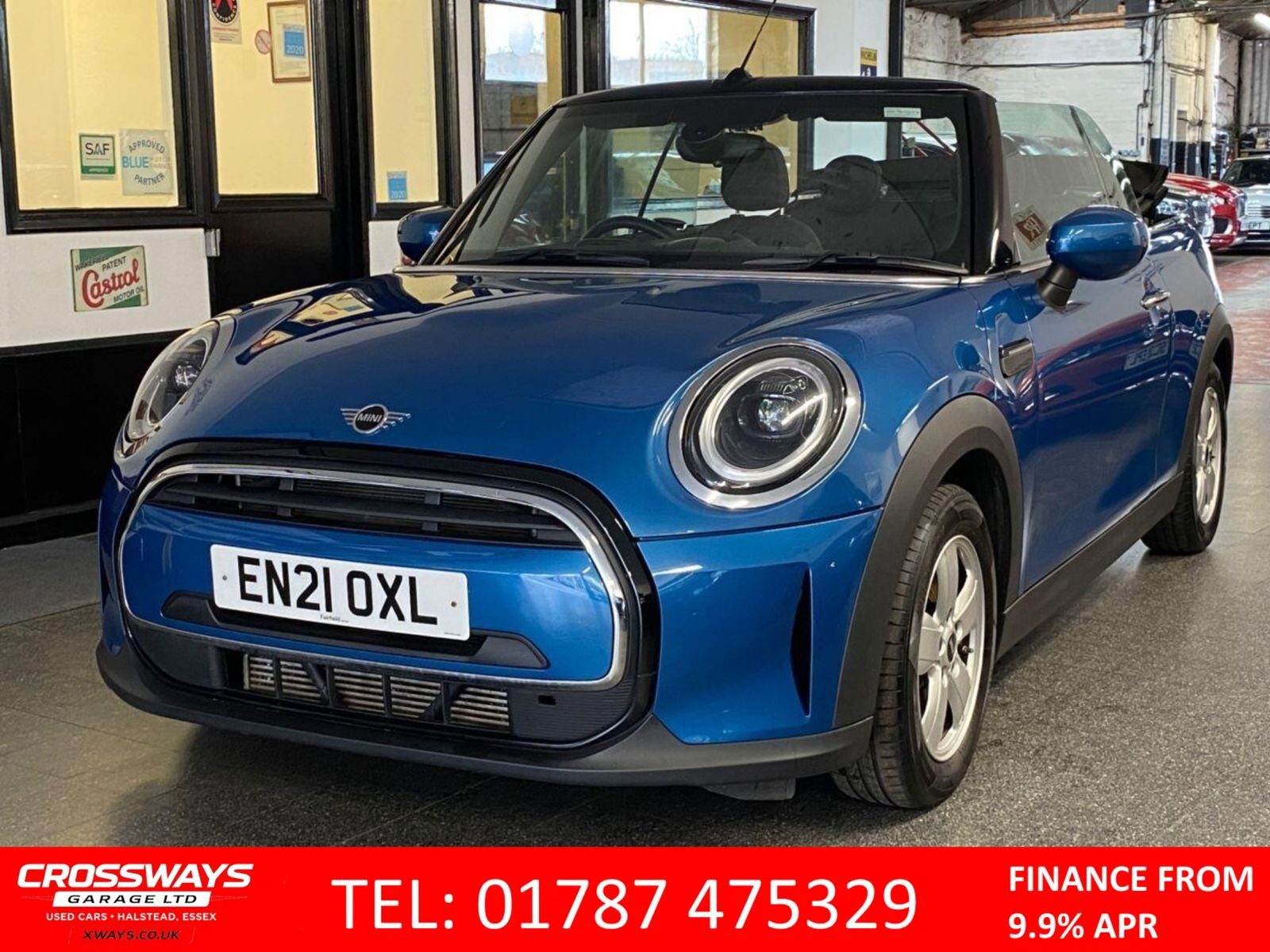 MINI Convertible 1.5 Cooper Classic Convertible 2dr Petrol Steptronic Euro 6 (s/s) (136 ps) 1 owner with full service history 2dr Automatic 2021