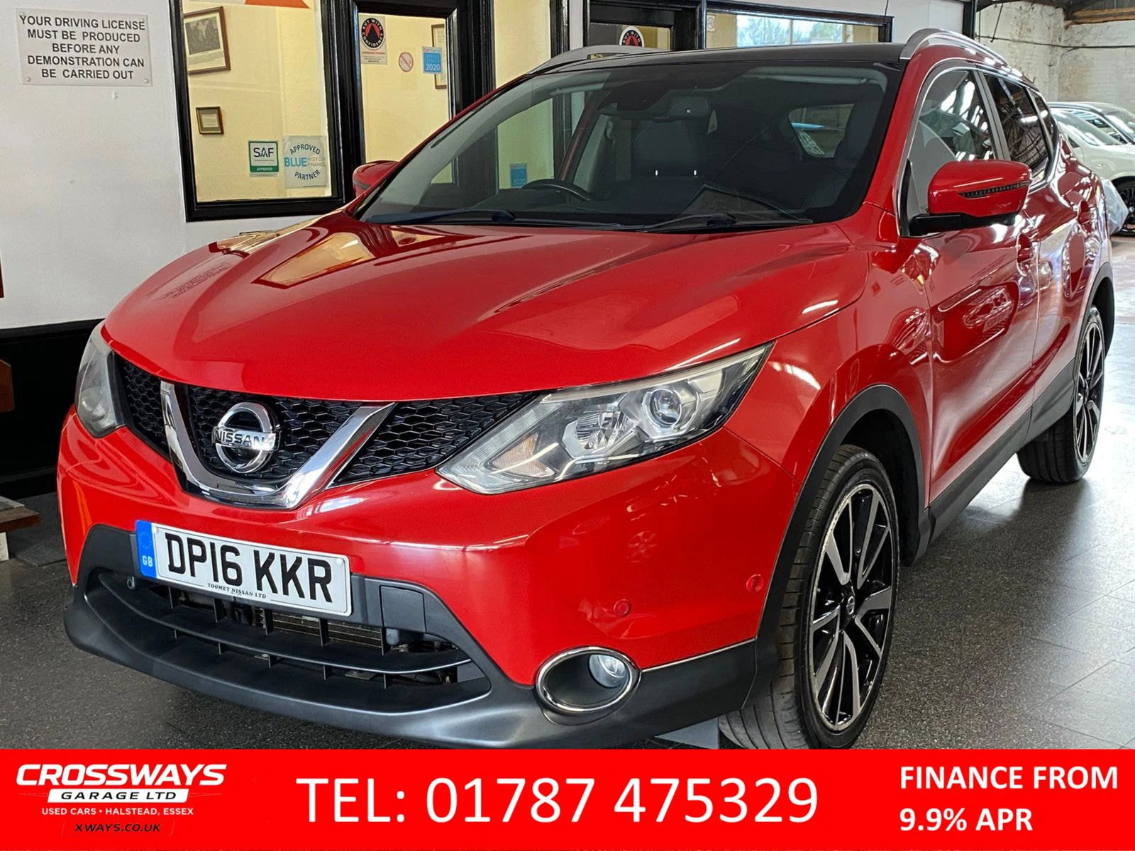 Nissan Qashqai 1.2 DIG-T Tekna SUV 5dr Petrol XTRON 2WD Euro 6 (s/s) (115 ps) 5dr Automatic 2016