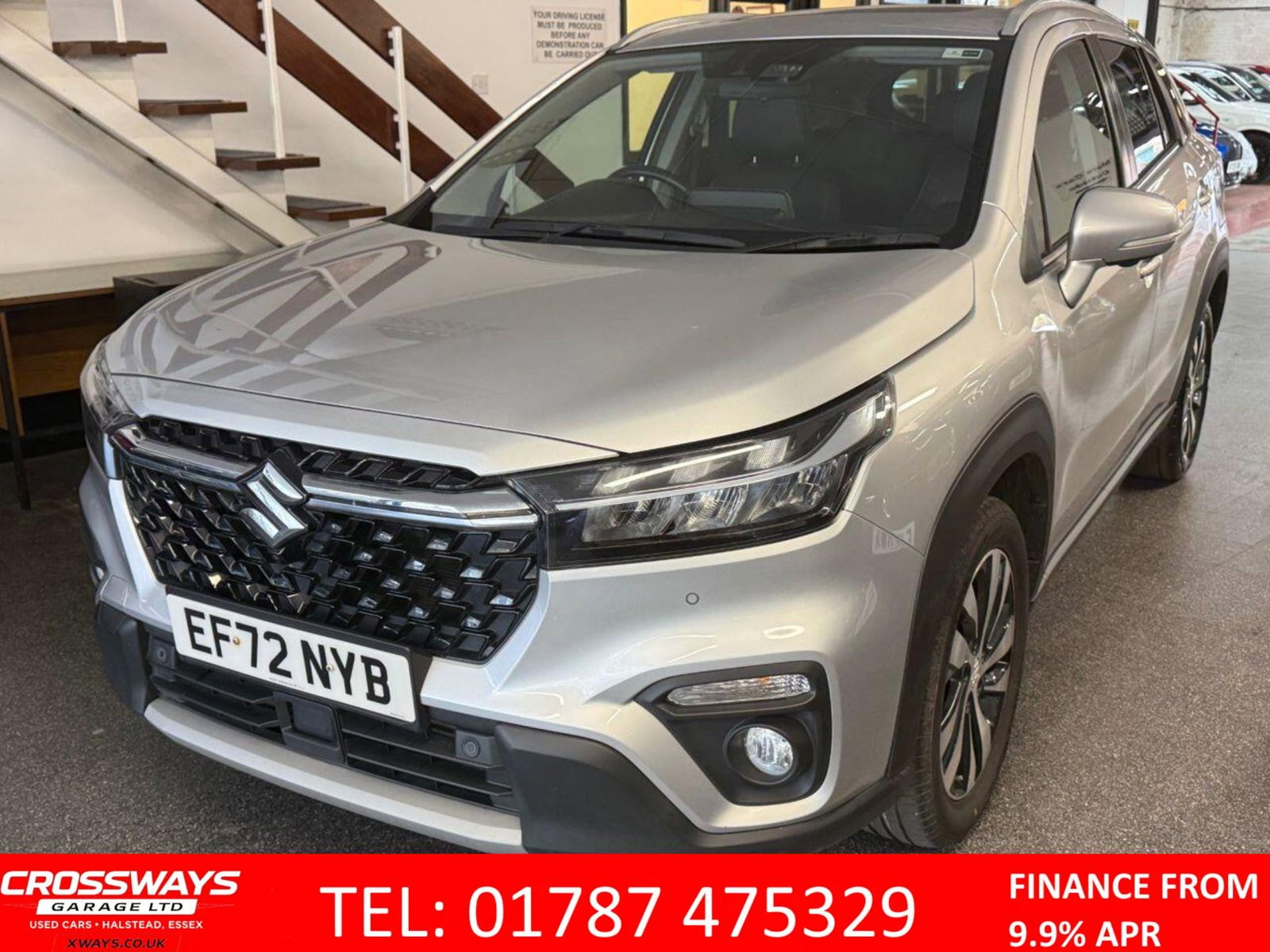 Suzuki S-Cross 1.4 Boosterjet MHEV Ultra SUV 5dr Petrol Hybrid Manual ALLGRIP Euro 6 (s/s) (129 ps) Carplay, 4WD, Sat Nav, Bluetooth 5dr Manual 2022