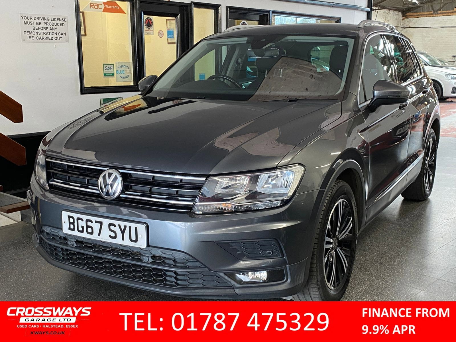 Volkswagen Tiguan 1.4 TSI SE Navigation SUV 5dr Petrol Manual Euro 6 (s/s) (150 ps) 5dr Manual 2017