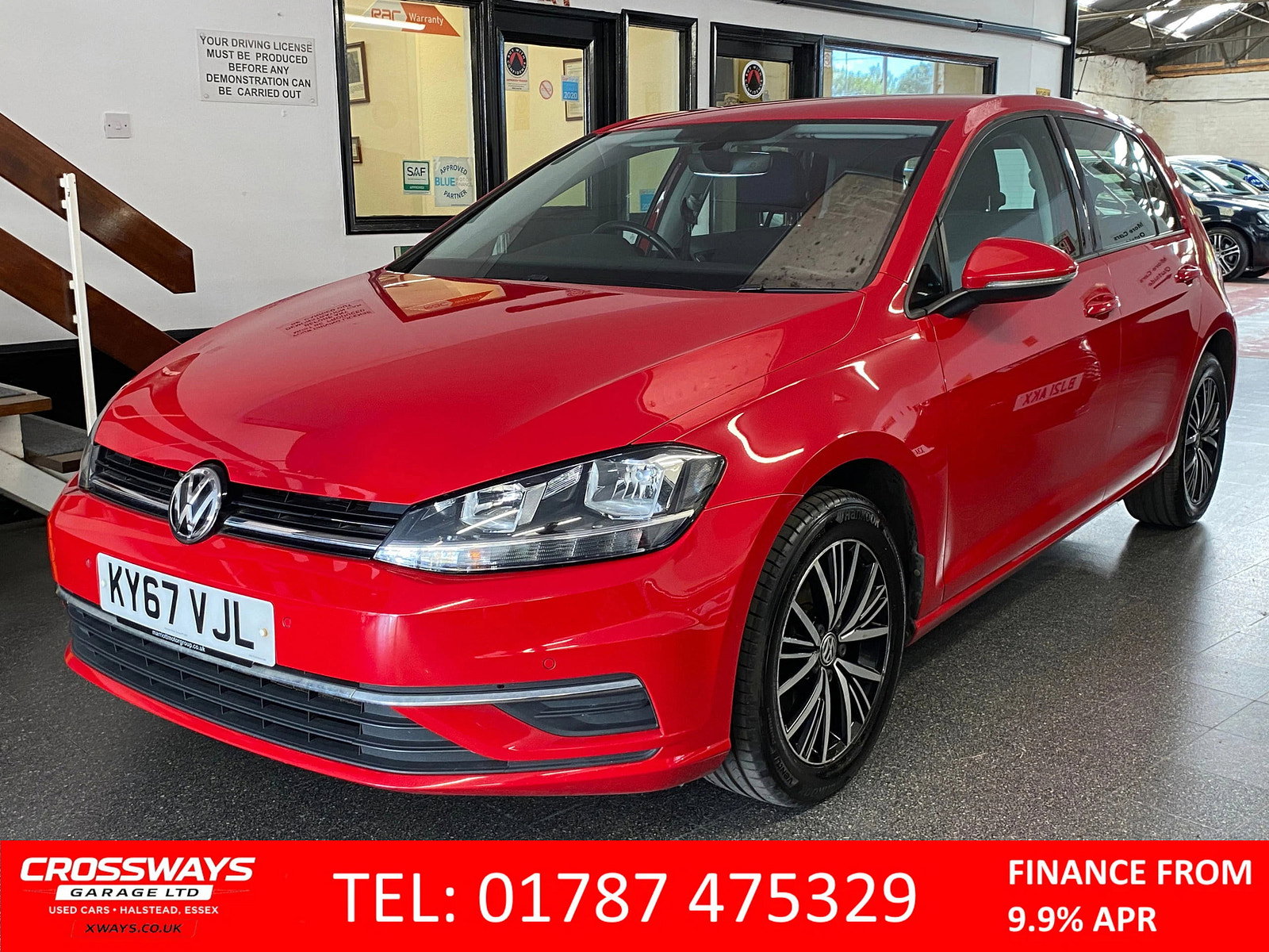 Volkswagen Golf 1.0 TSI SE Nav Hatchback 5dr Petrol Manual Euro 6 (s/s) (110 bhp) 5dr Manual 2017