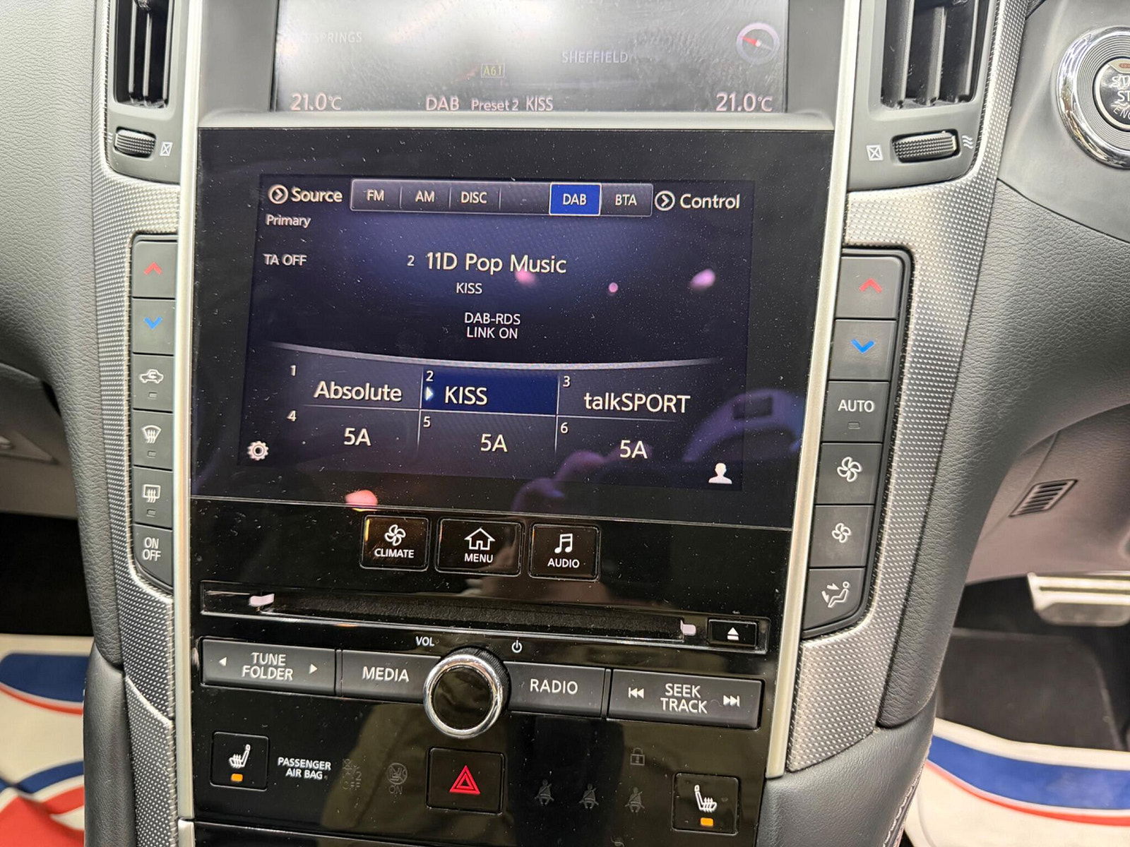 Infiniti Q50 2.2d Sport Auto Euro 6 (s/s) 4dr 4dr Automatic 2018