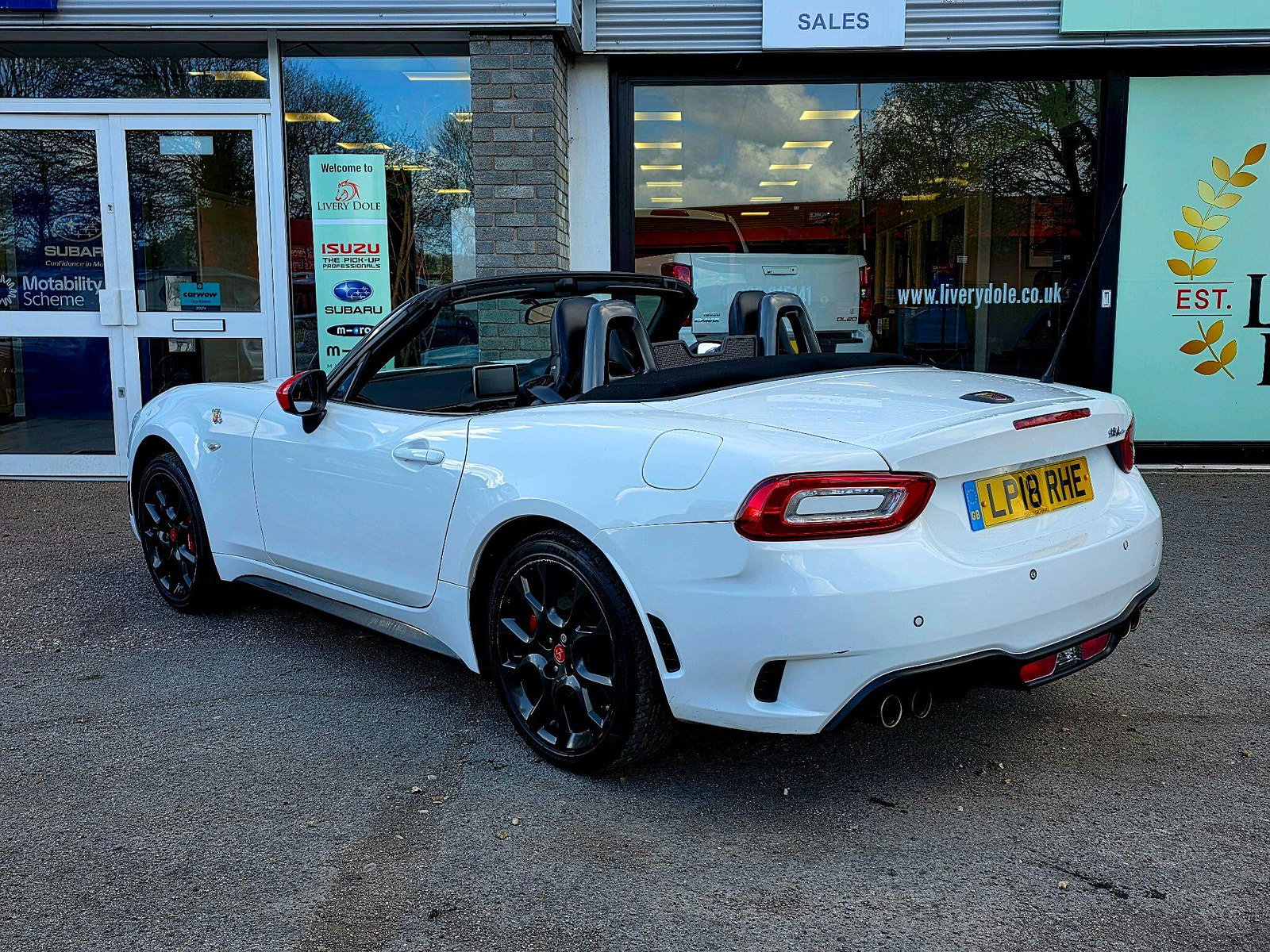 Abarth 124 spider 1.4 MultiAir Auto Euro 6 2dr 2dr Automatic 2018