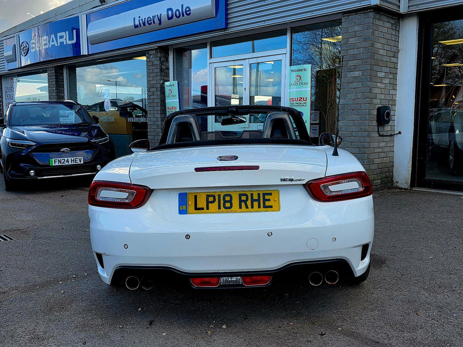 Abarth 124 spider 1.4 MultiAir Auto Euro 6 2dr 2dr Automatic 2018