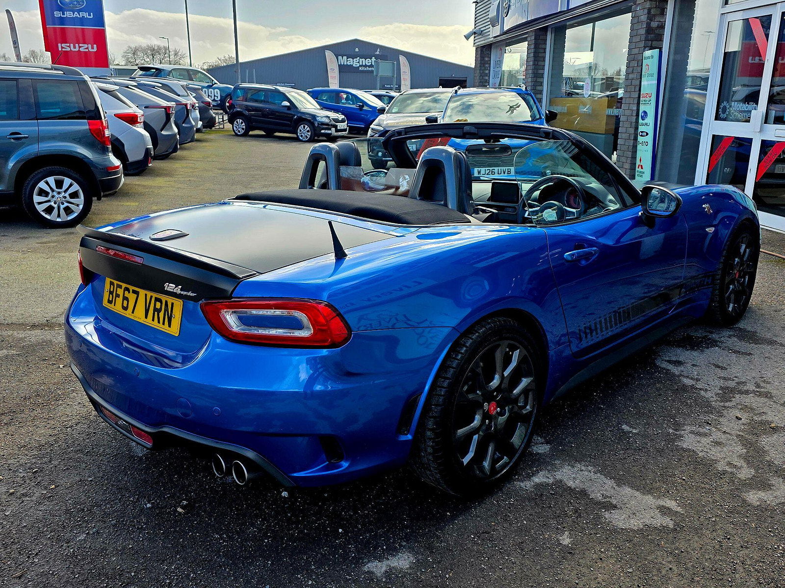 Abarth 124 spider 1.4 MultiAir Euro 6 2dr 2dr Manual 2017