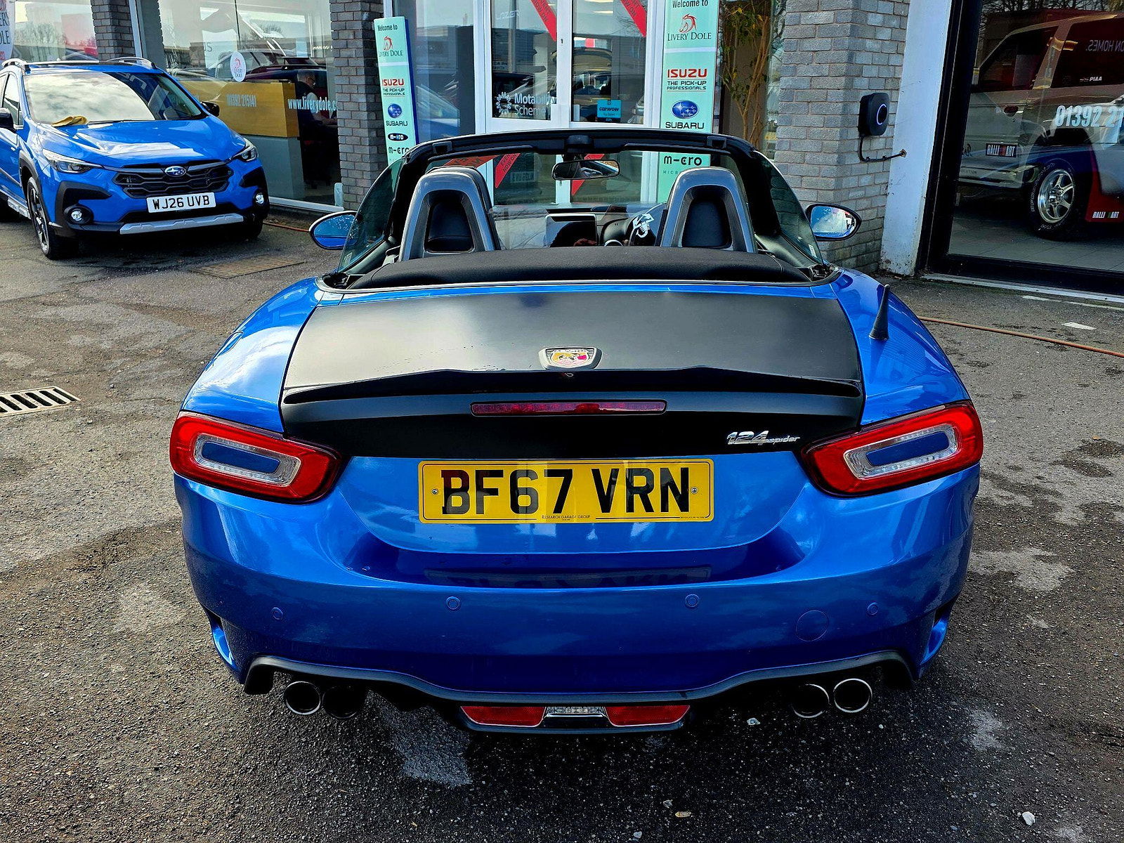 Abarth 124 spider 1.4 MultiAir Euro 6 2dr 2dr Manual 2017