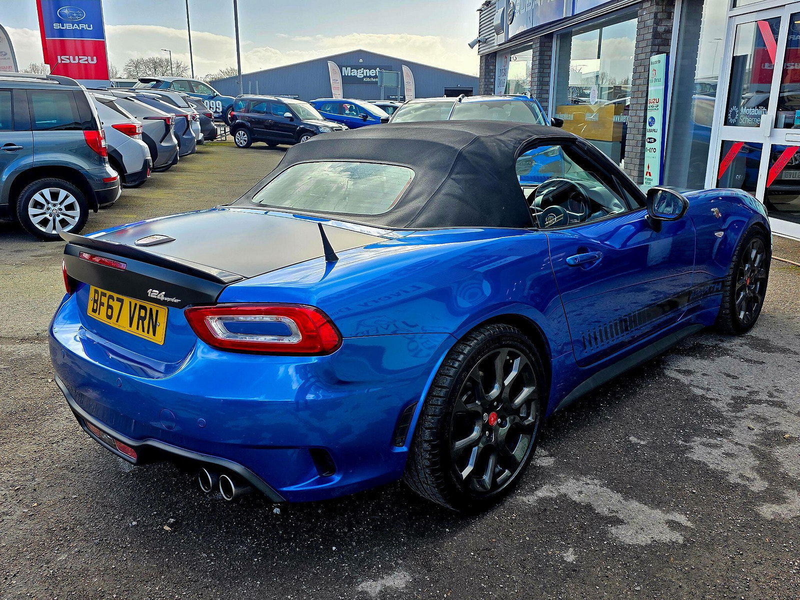 Abarth 124 spider 1.4 MultiAir Euro 6 2dr 2dr Manual 2017